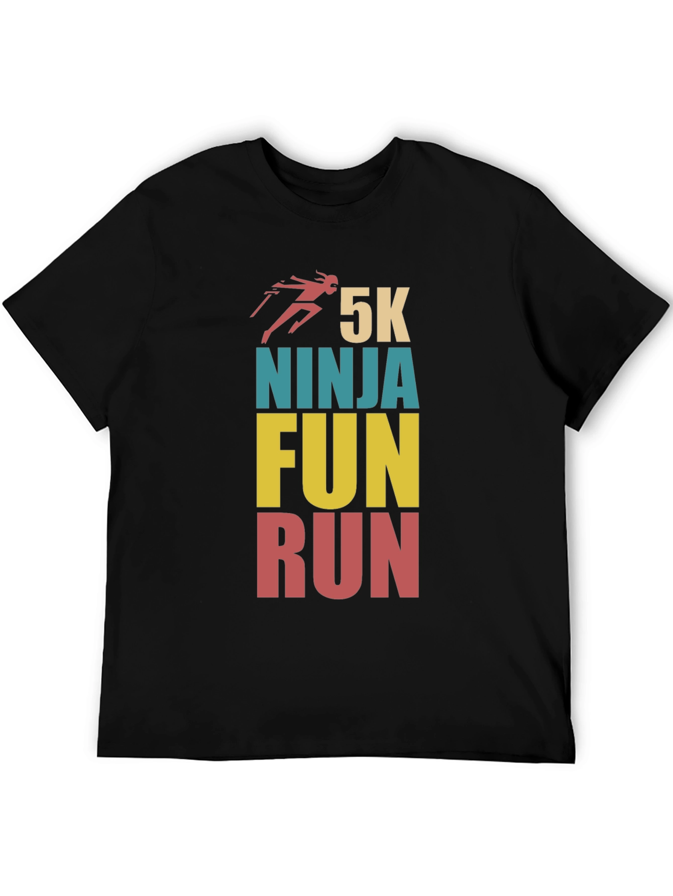 5K Ninja Fun Run Graphic T-Shirt