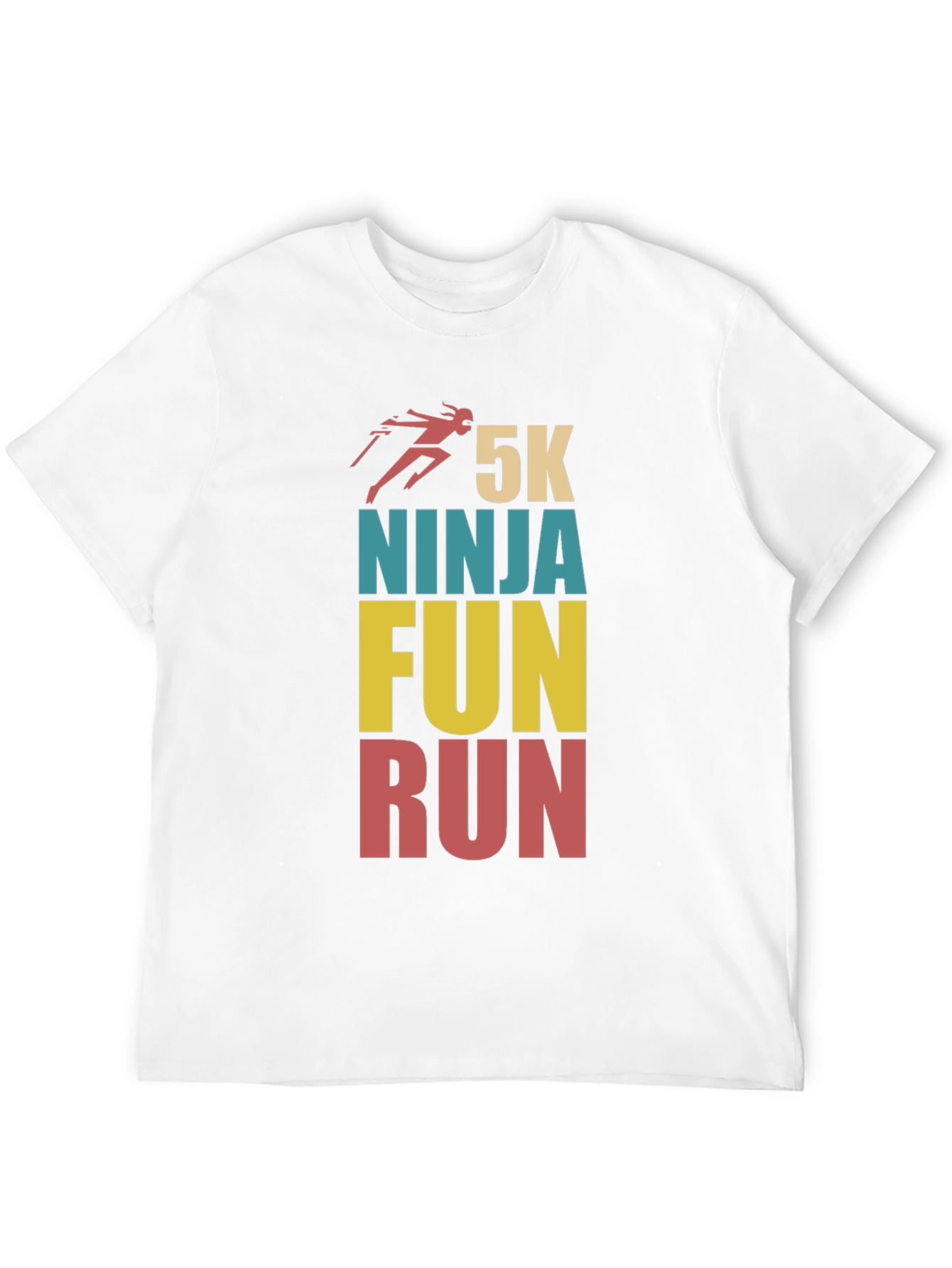 5K Ninja Fun Run Graphic T-Shirt