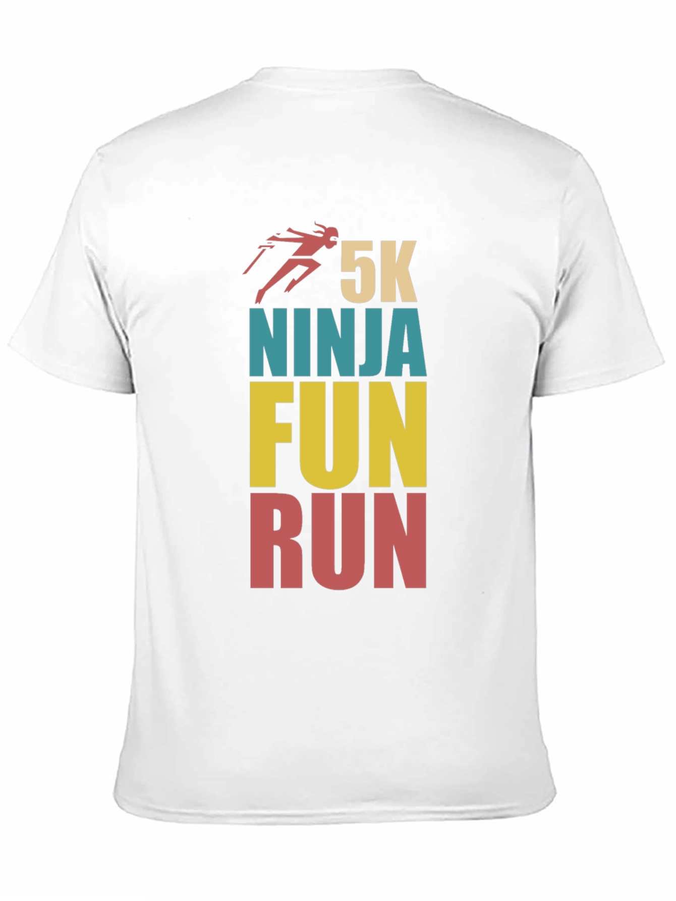 5K Ninja Fun Run Graphic T-Shirt