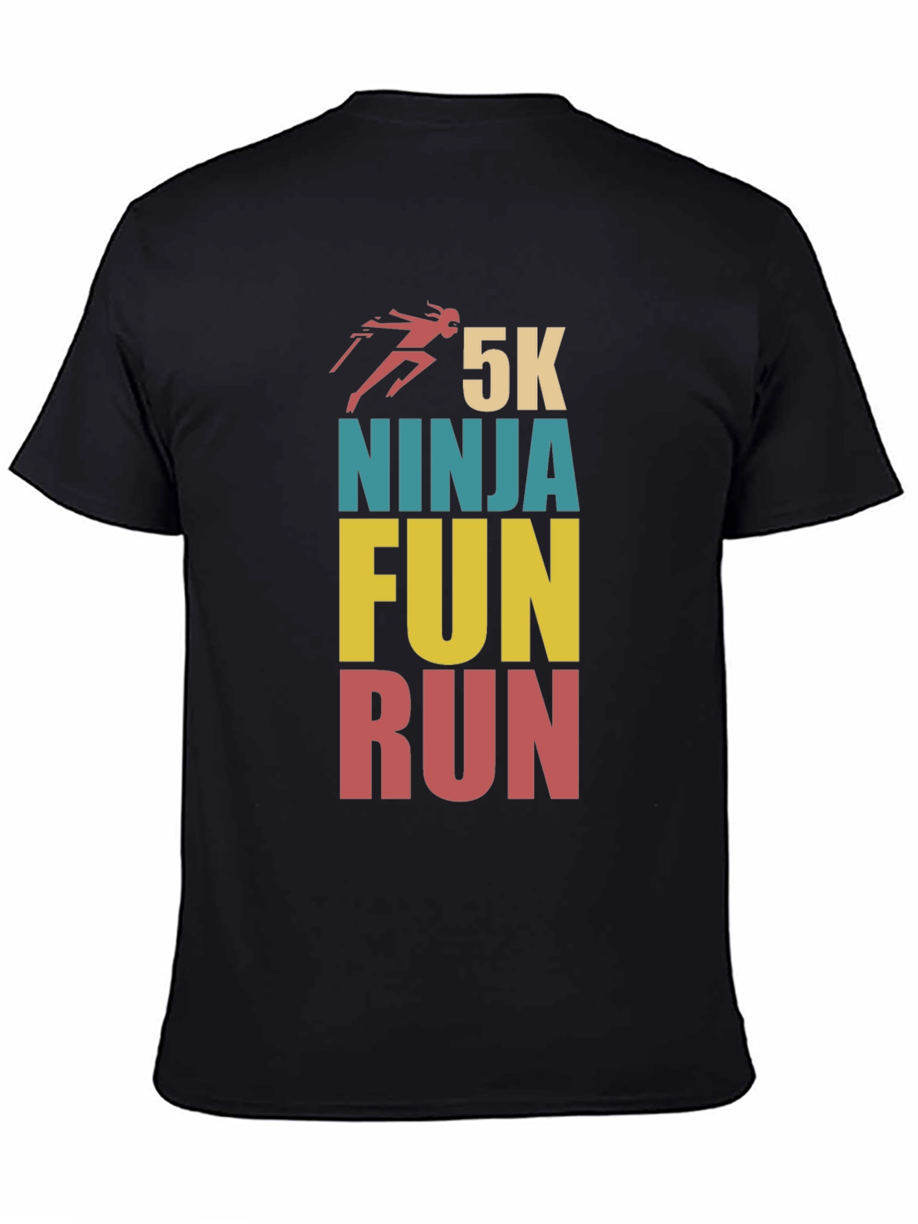 5K Ninja Fun Run Graphic T-Shirt