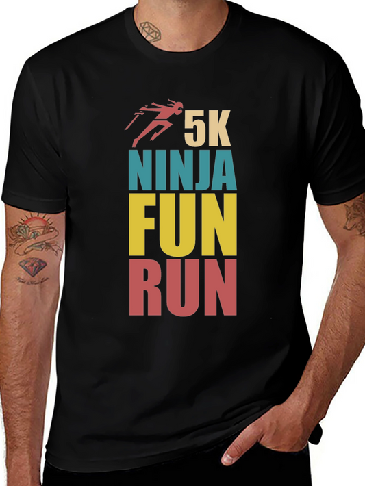 5K Ninja Fun Run Graphic T-Shirt
