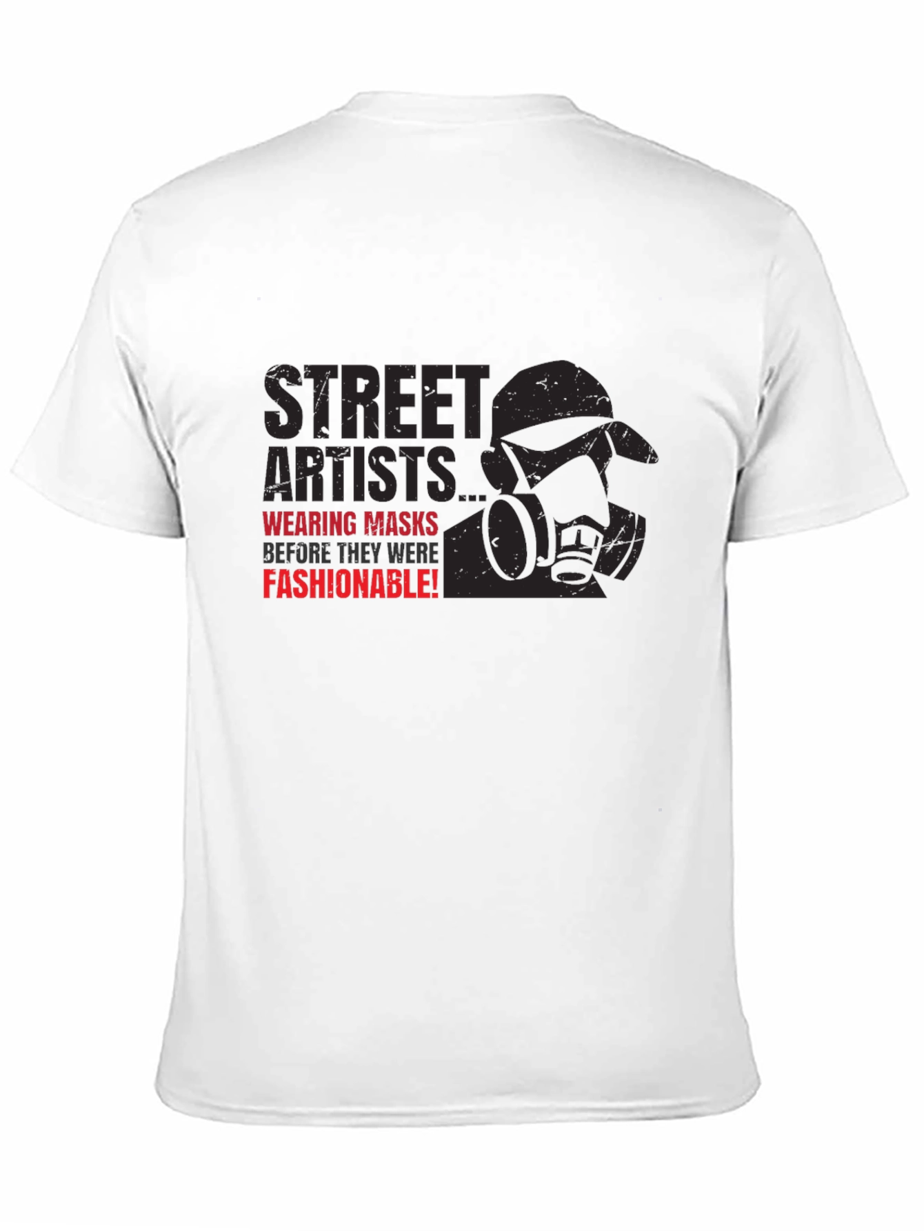 Street Artists Mask Graphic T-Shirt
