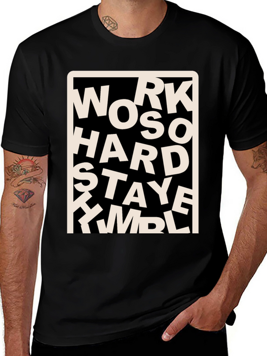 Work Hard Stay Humble Graphic Tee