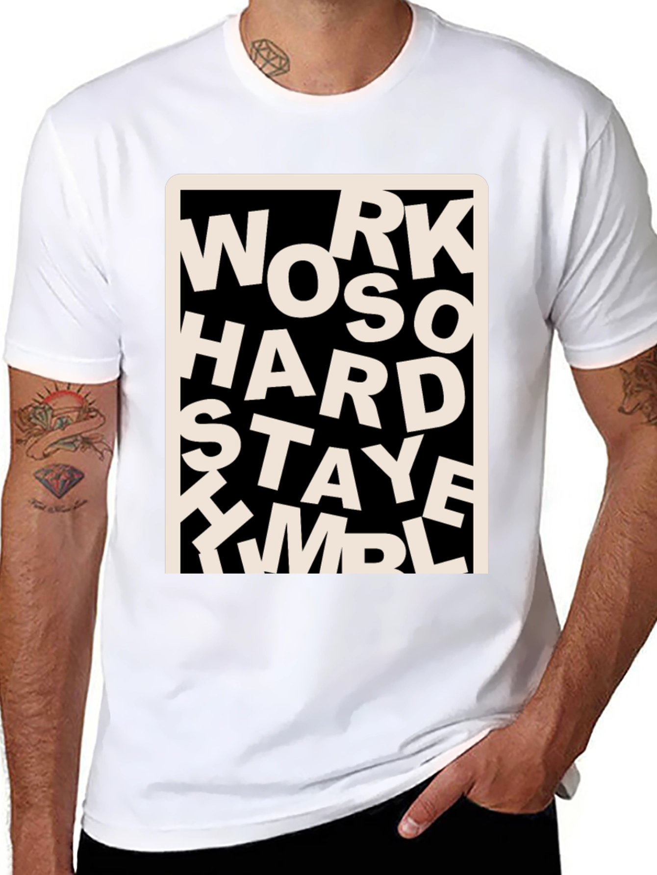 Work Hard Stay Humble Graphic Tee