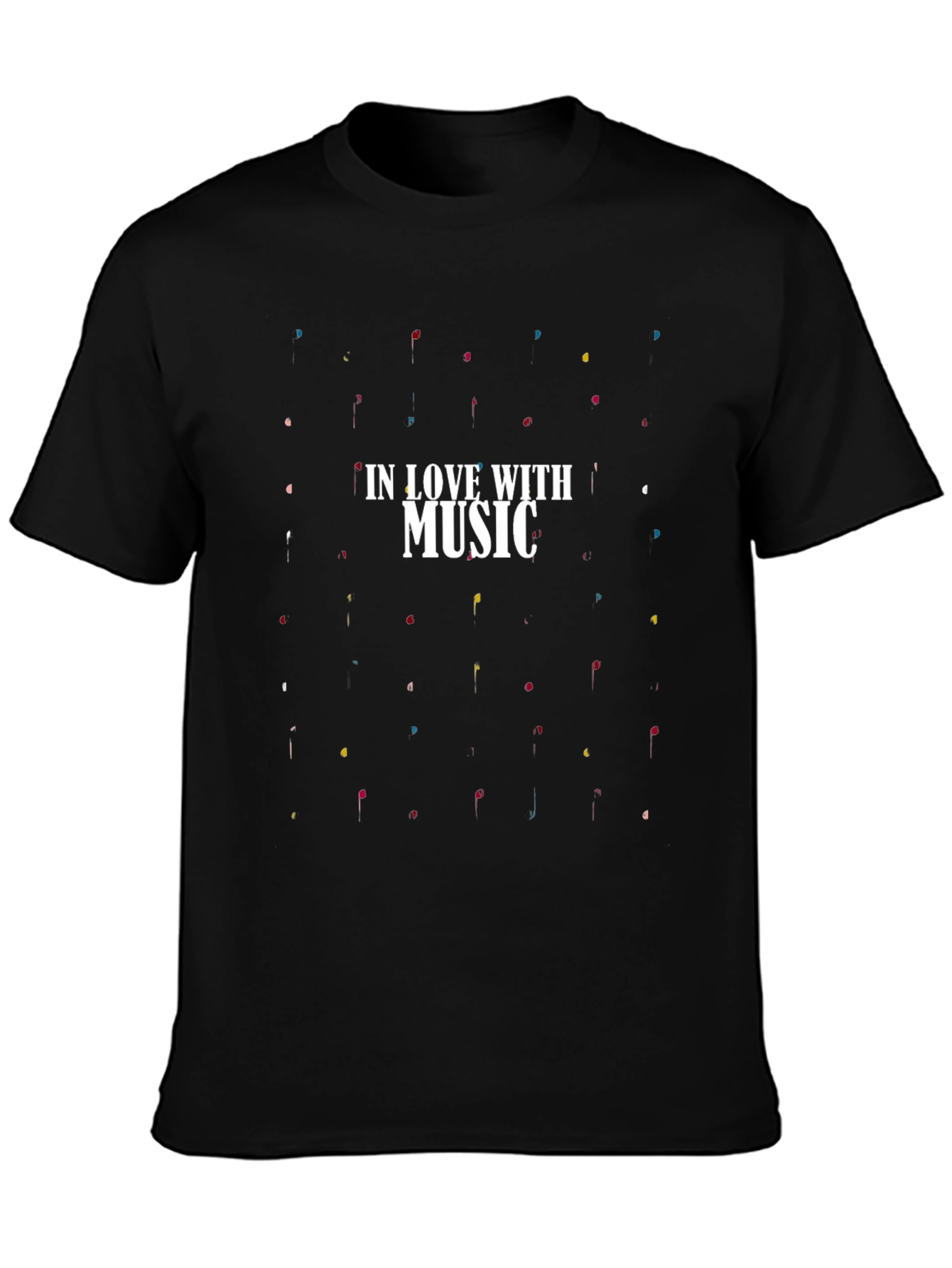 In Love With Music Graphic T-Shirt