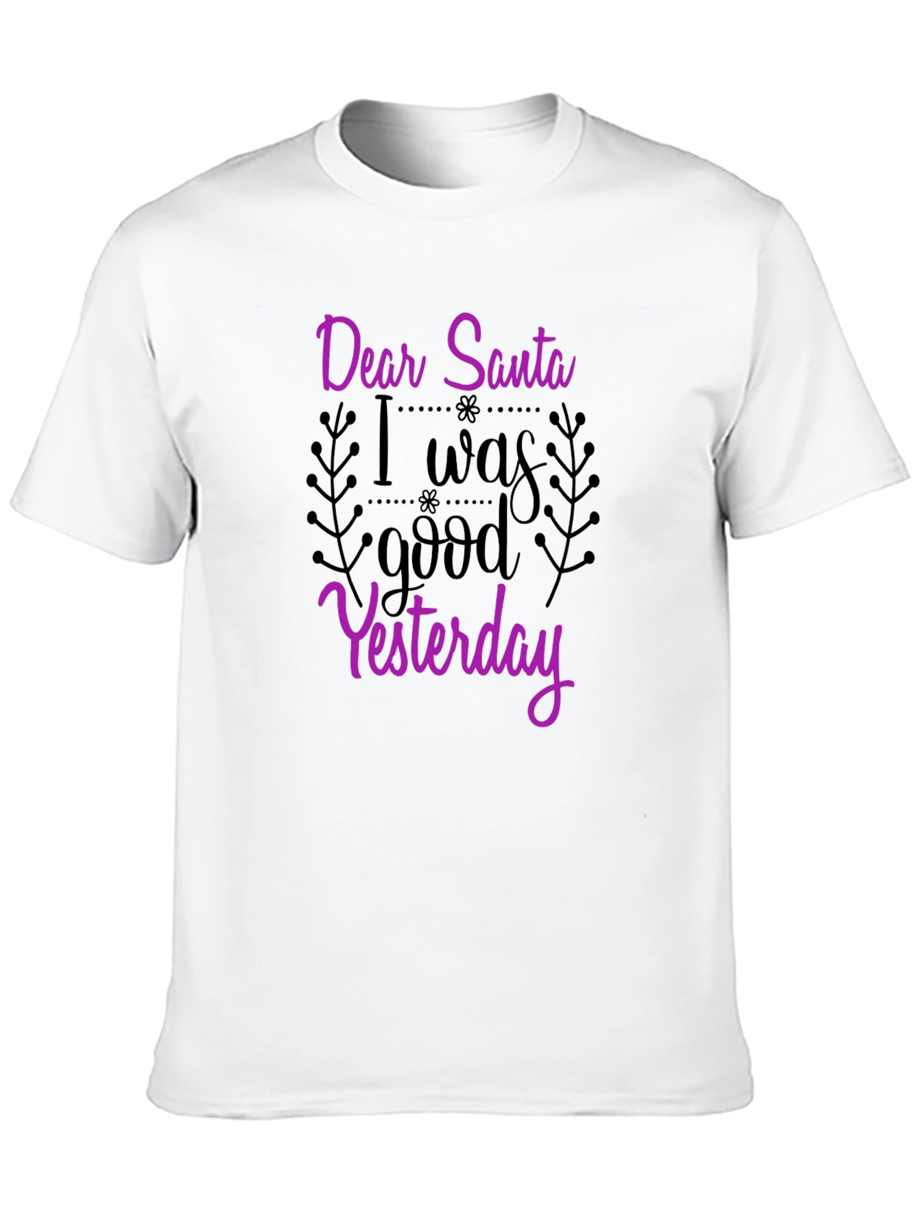 Dear Santa Funny Graphic Tee