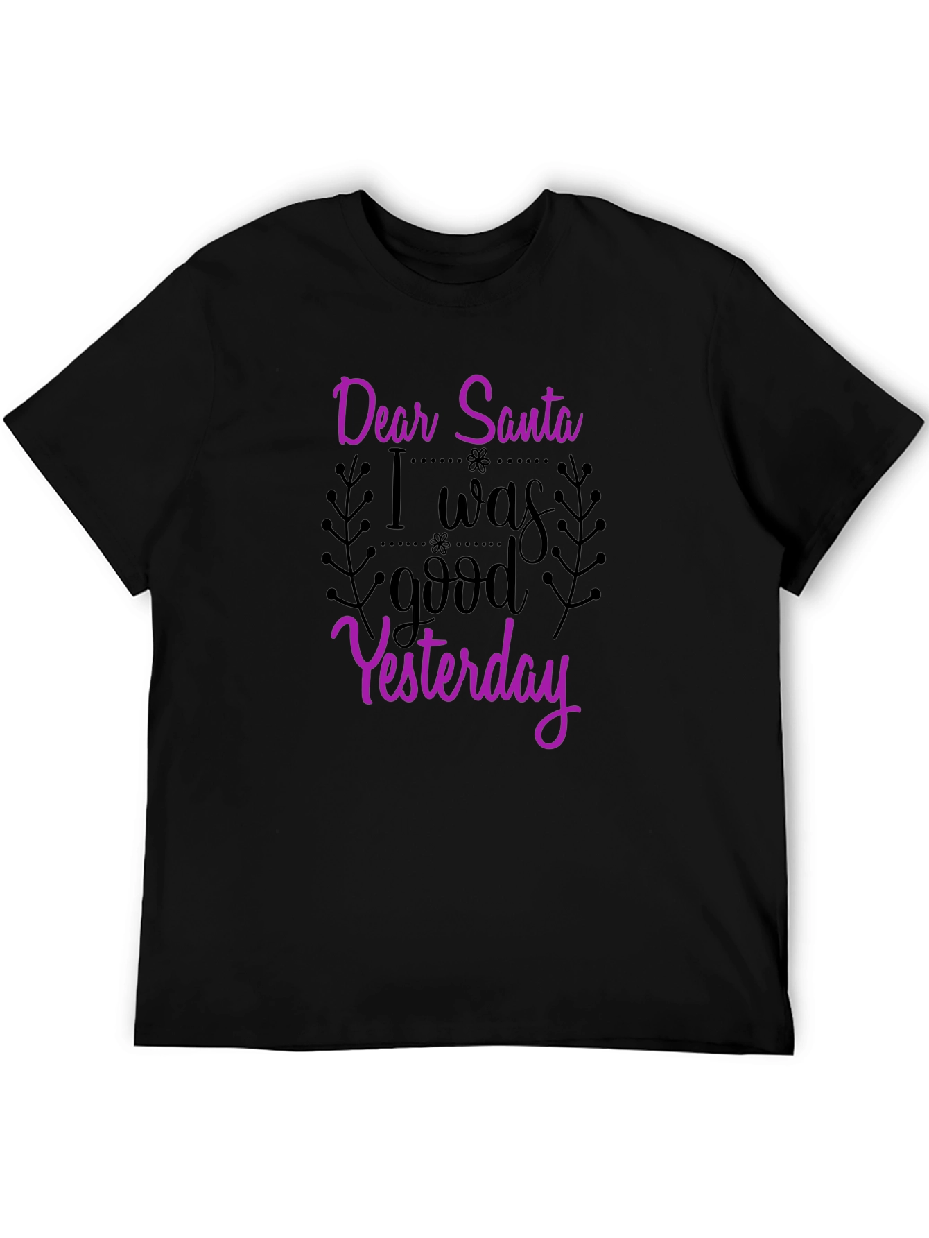 Dear Santa Funny Graphic Tee