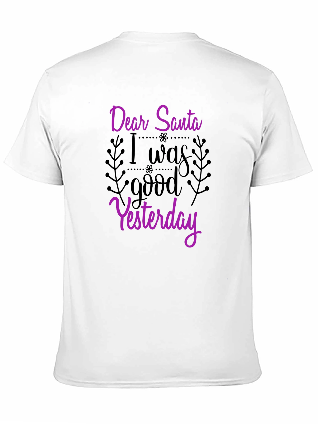 Dear Santa Funny Graphic Tee