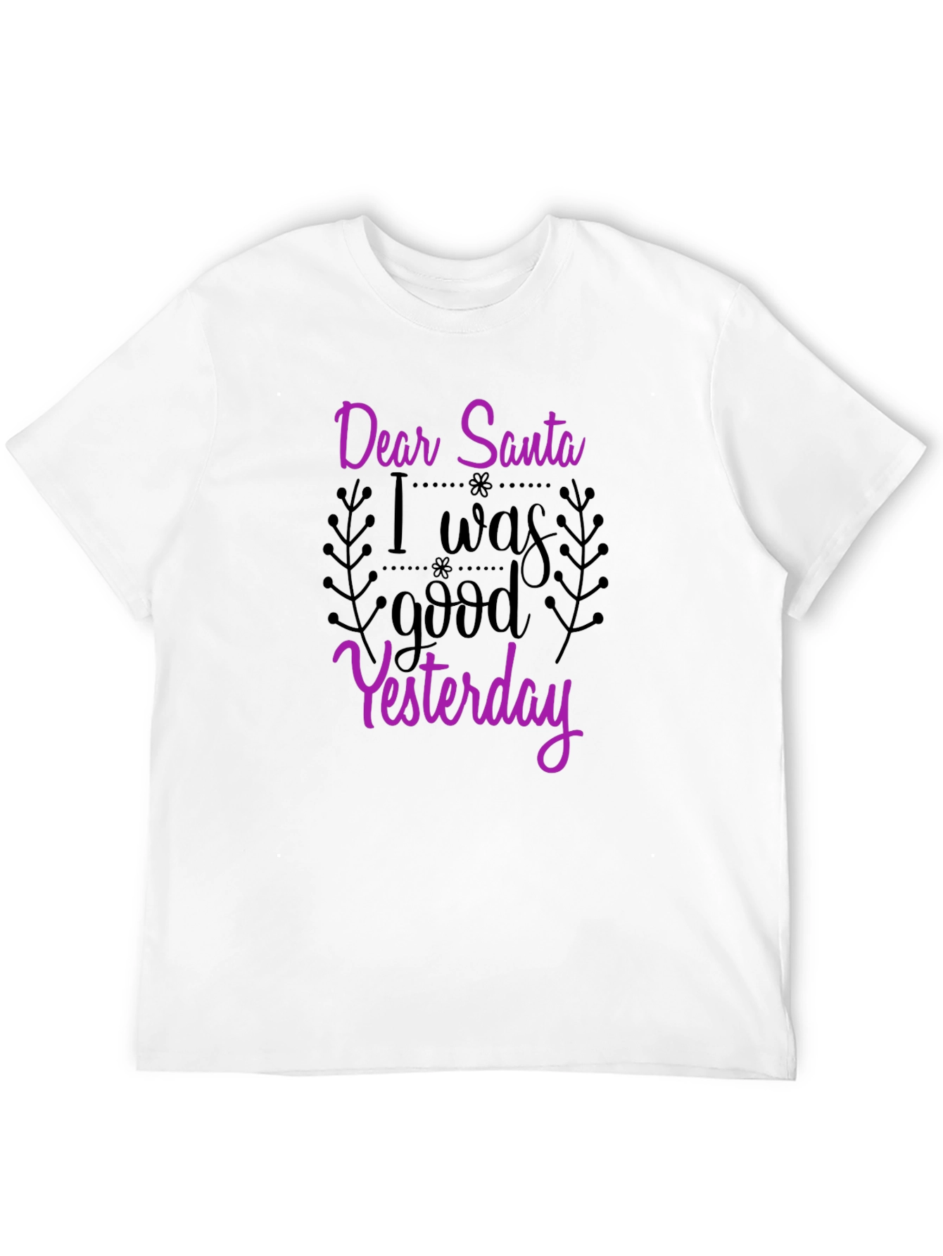 Dear Santa Funny Graphic Tee