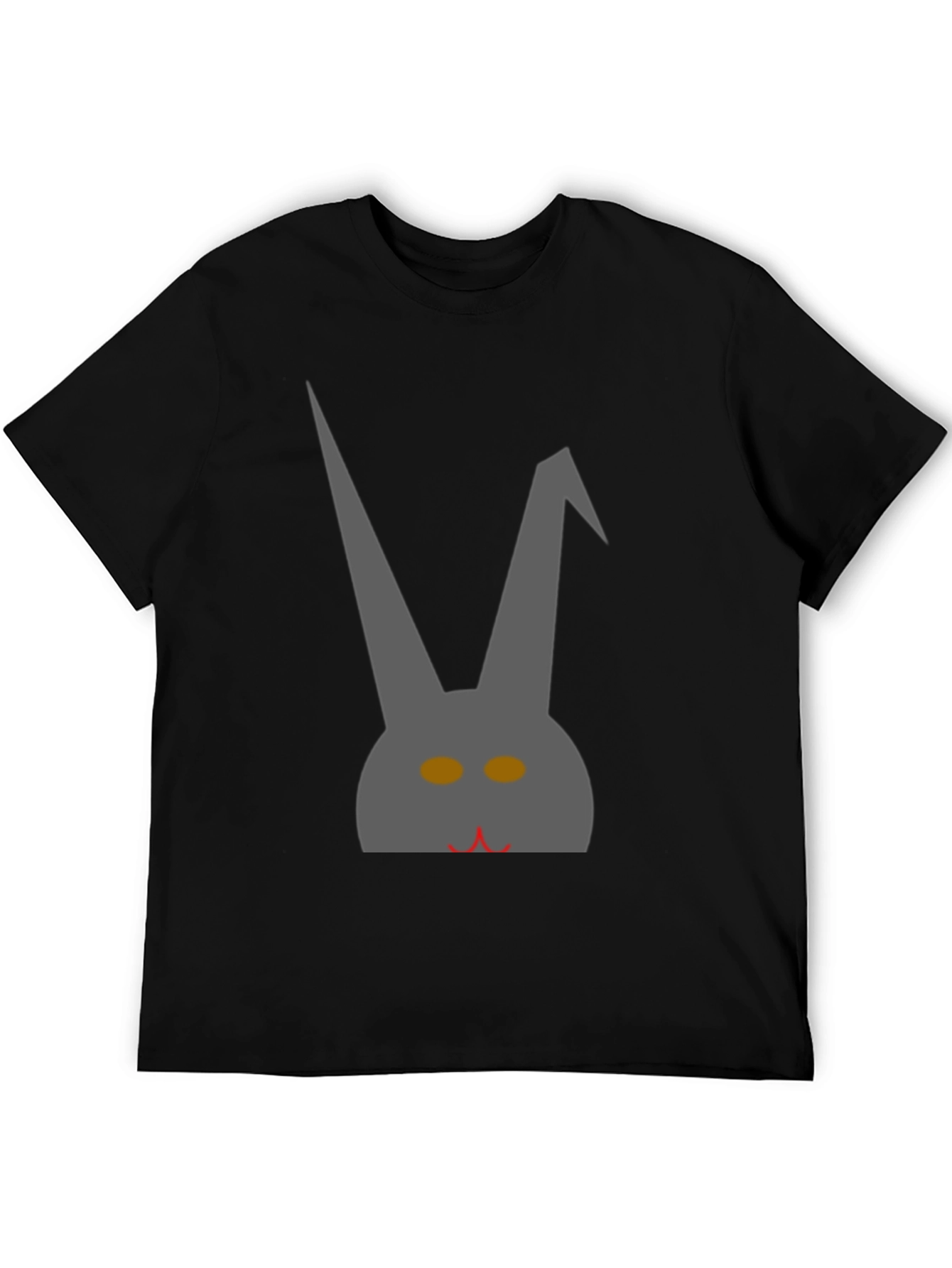 Grey Bunny Graphic Tee - Unique Stylish Design