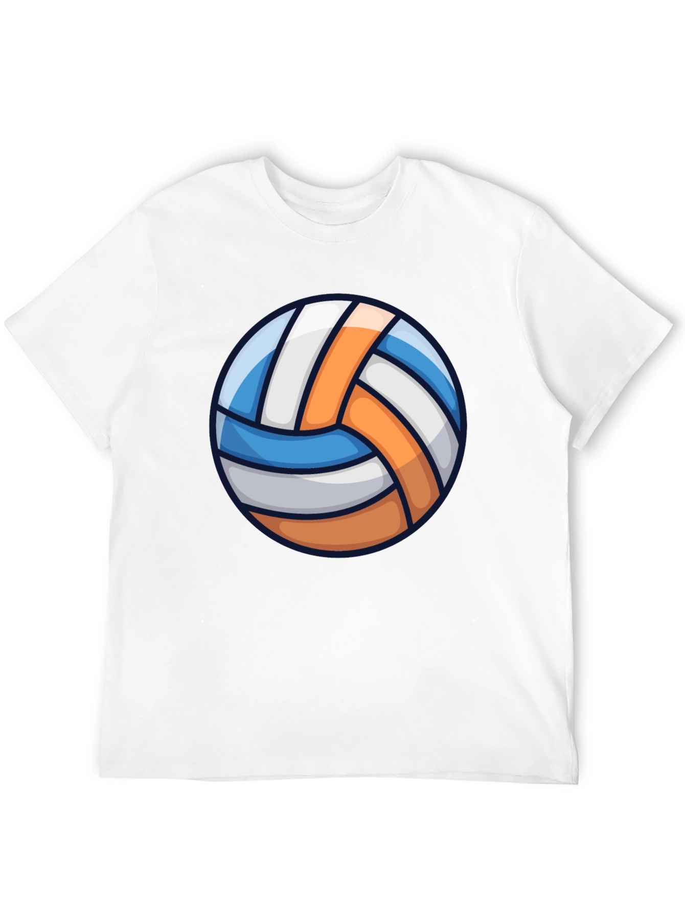 Volleyball Graphic Tee - Sporty Casual T-Shirt