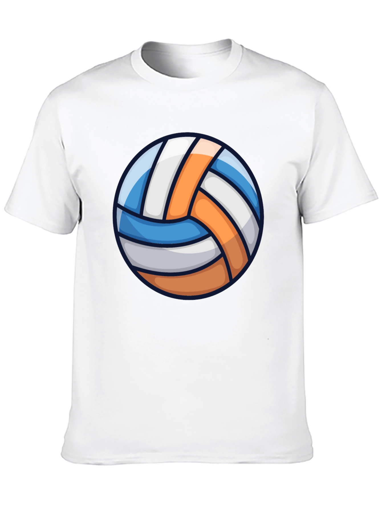 Volleyball Graphic Tee - Sporty Casual T-Shirt