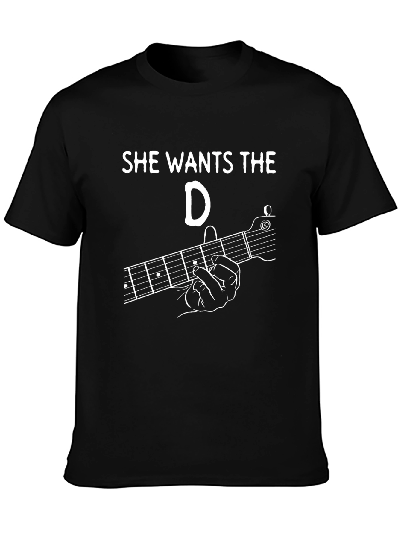 She Wants the D Guitar T-Shirt