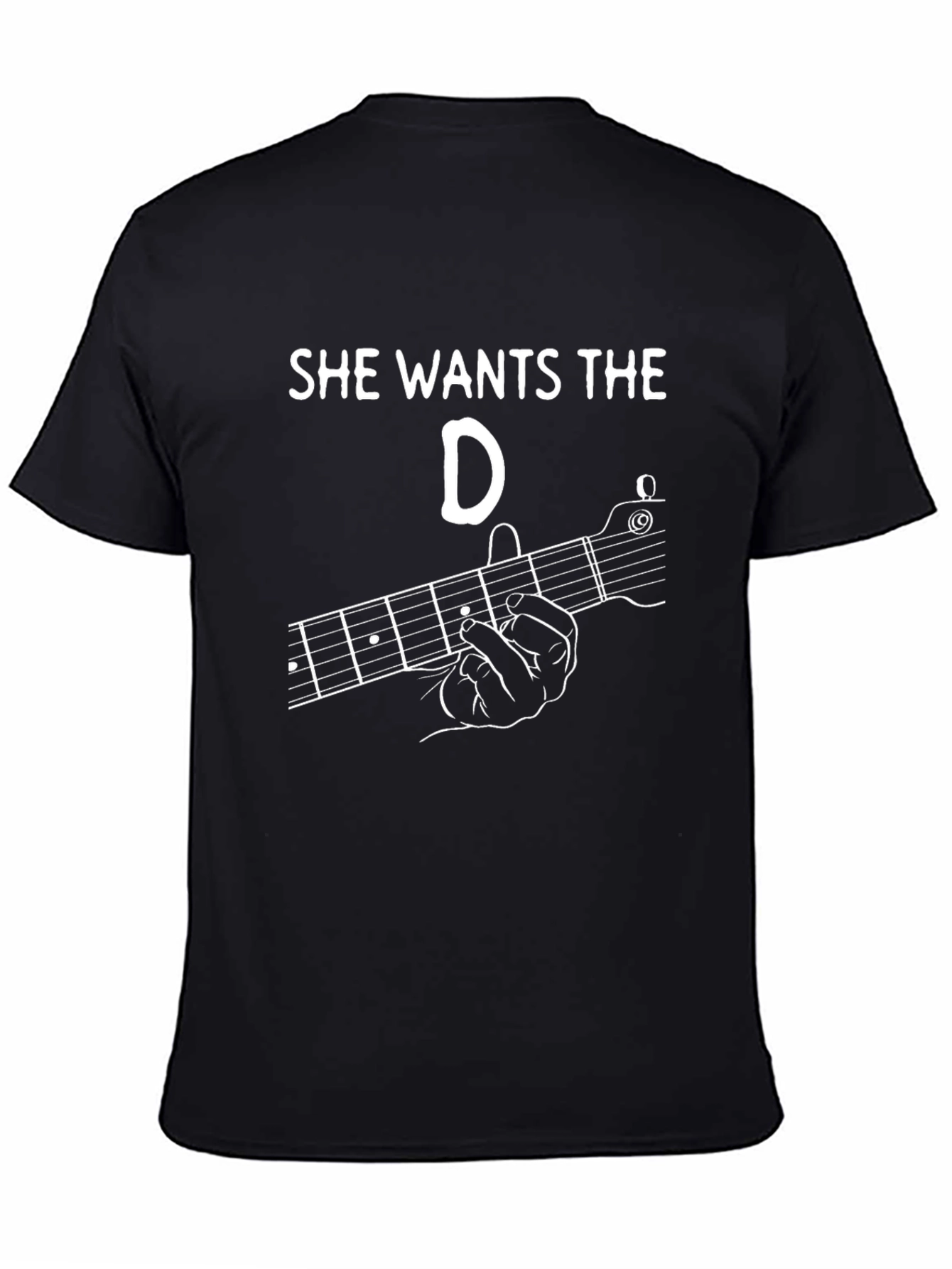 She Wants the D Guitar T-Shirt