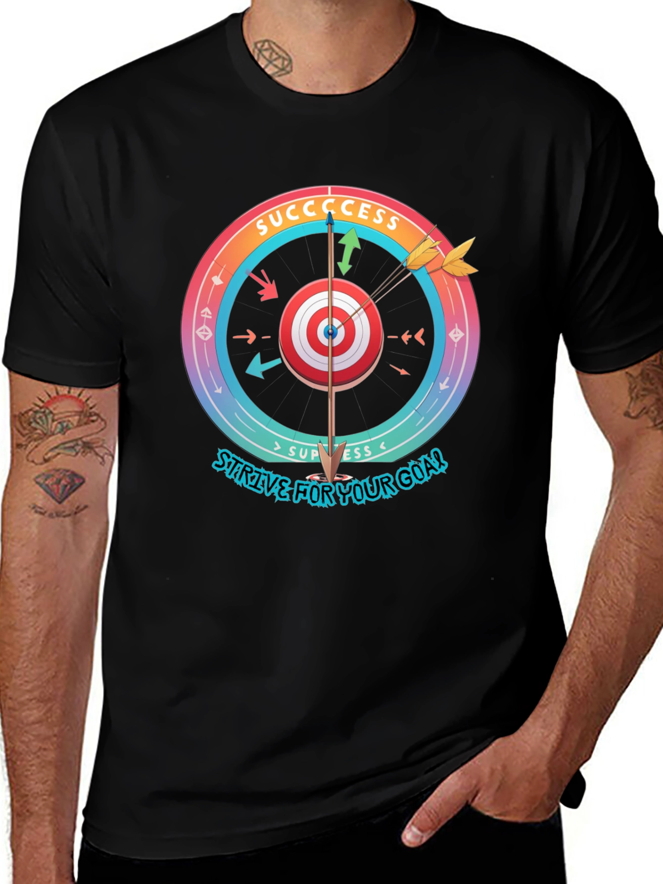 Success Goal T-Shirt - Strive for Your Goal