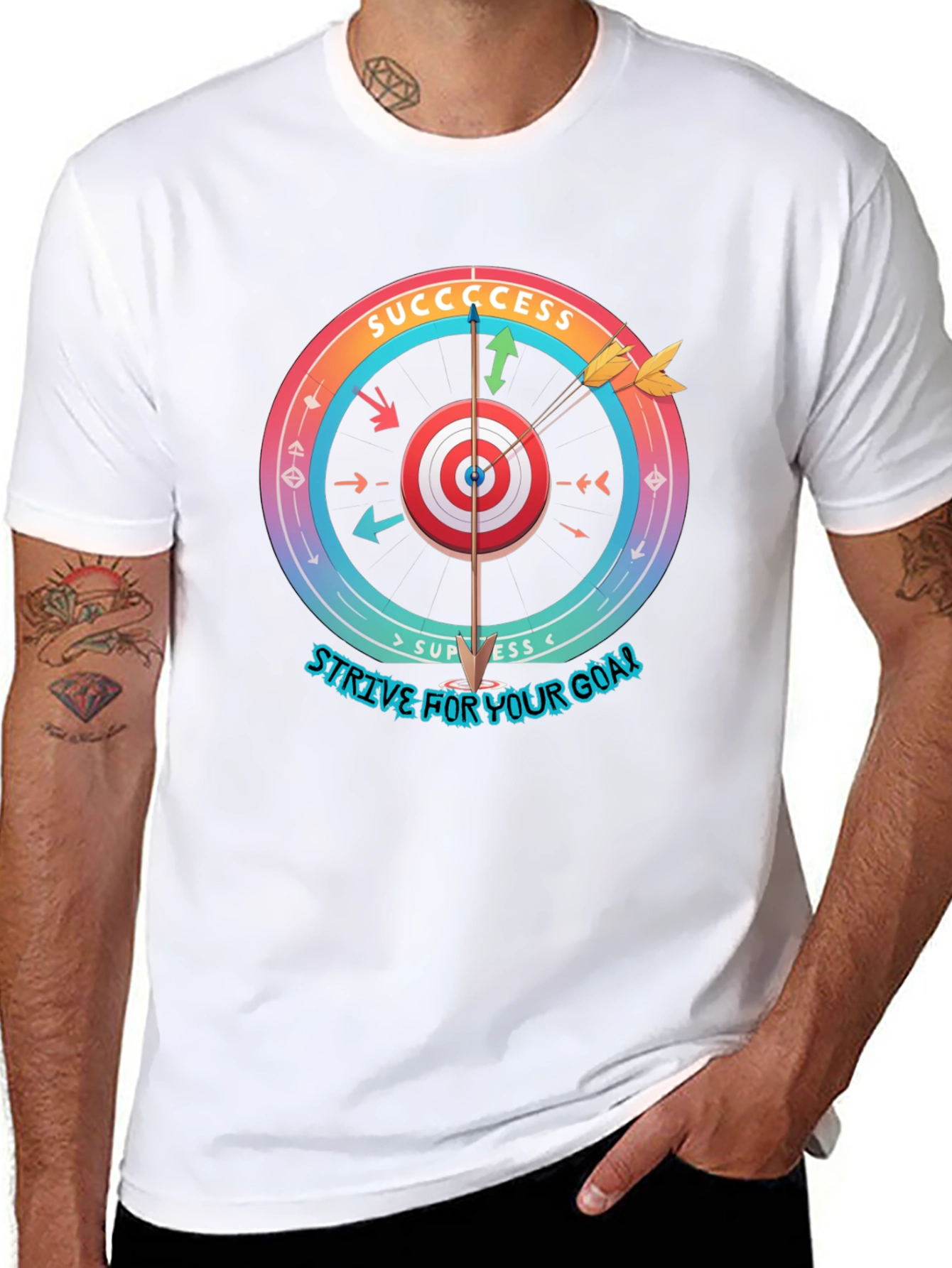 Success Goal T-Shirt - Strive for Your Goal