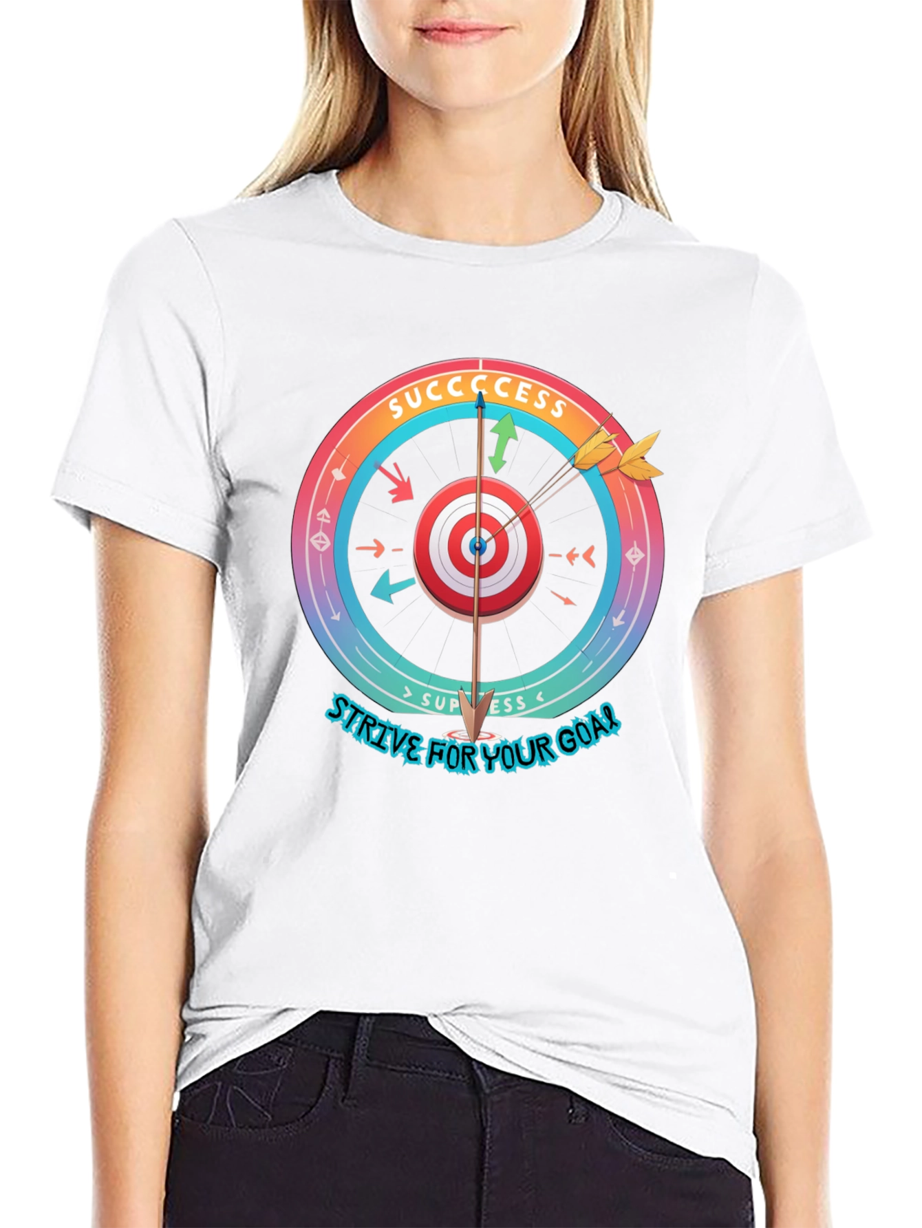 Success Goal T-Shirt - Strive for Your Goal