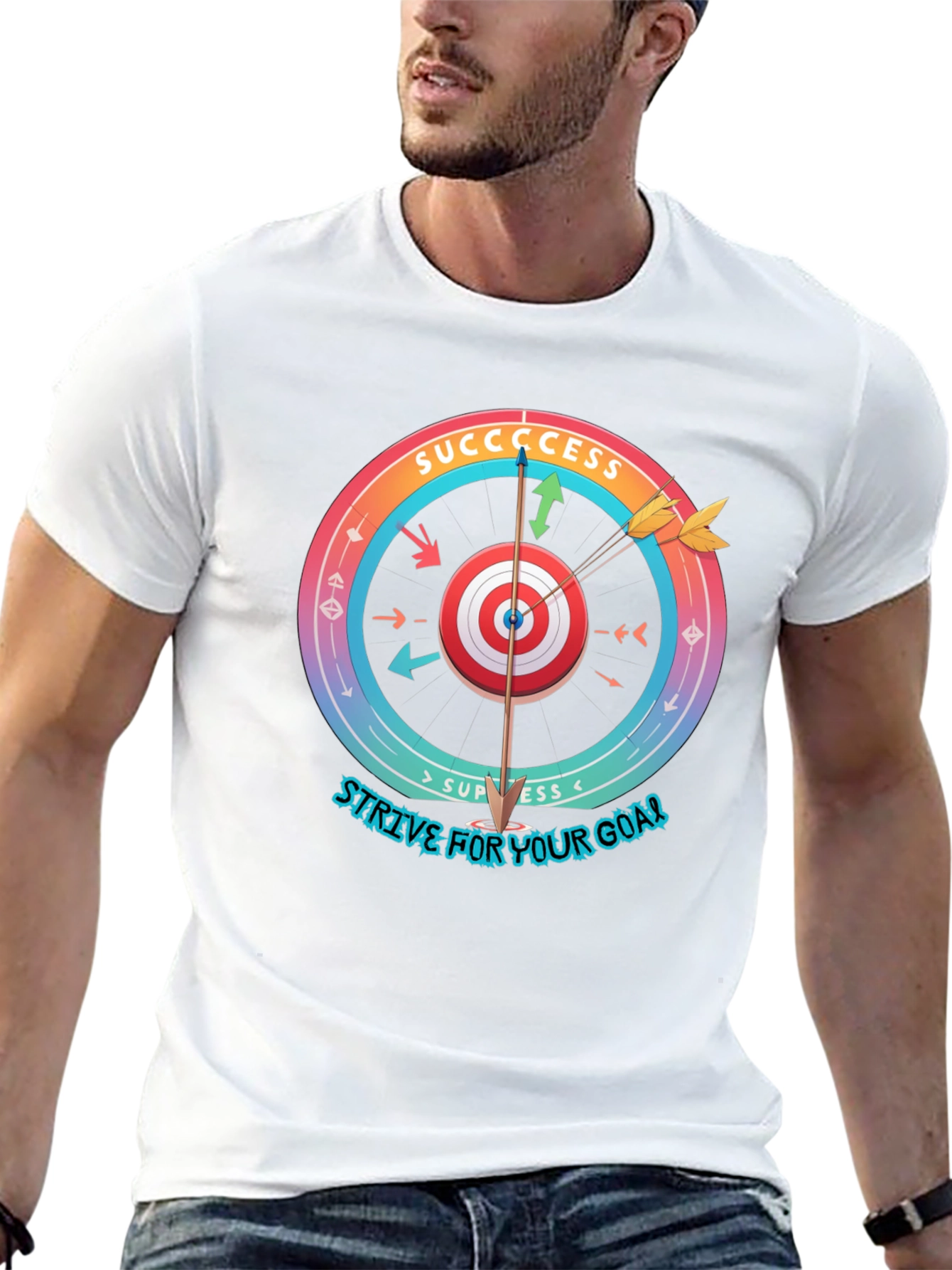Success Goal T-Shirt - Strive for Your Goal