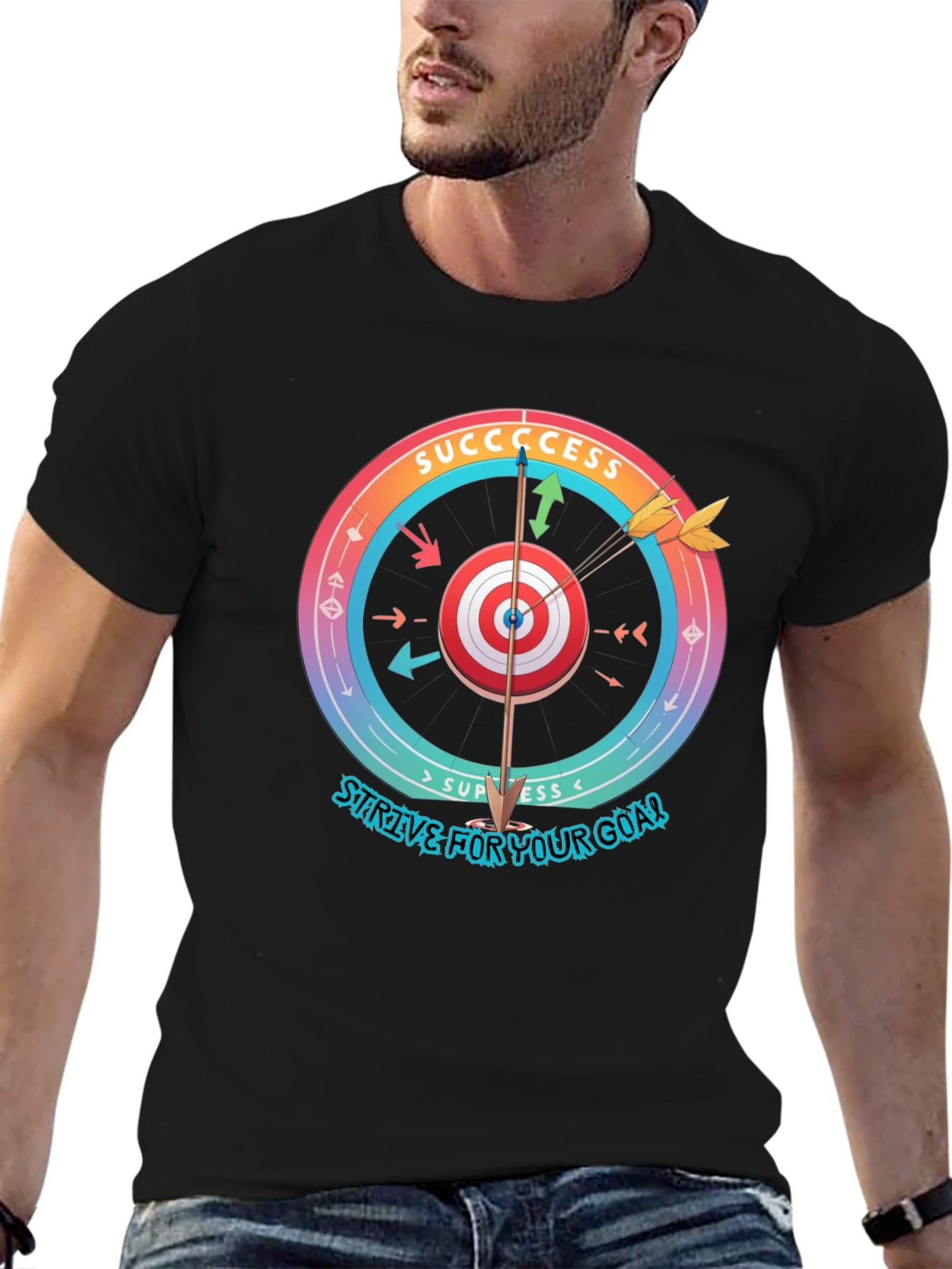 Success Goal T-Shirt - Strive for Your Goal