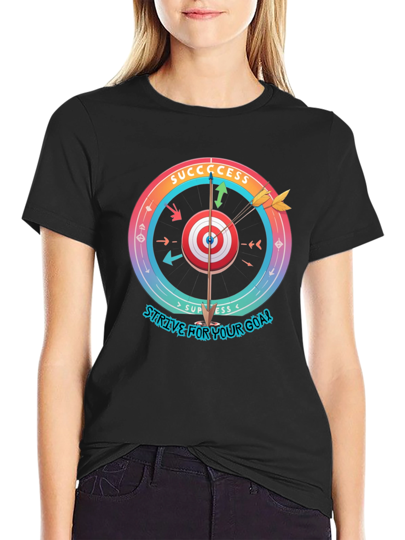 Success Goal T-Shirt - Strive for Your Goal