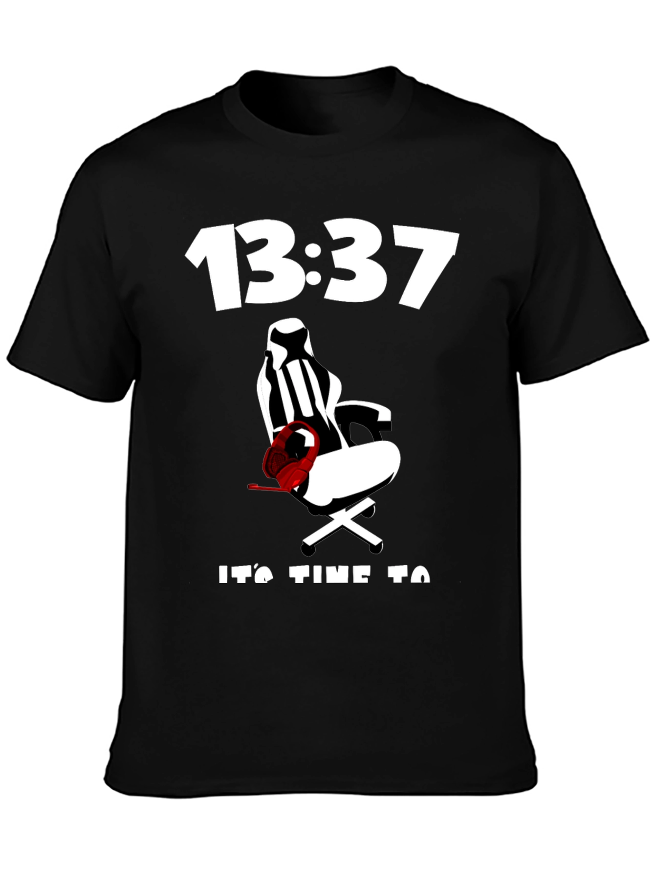 13:37 Time to Game T-Shirt