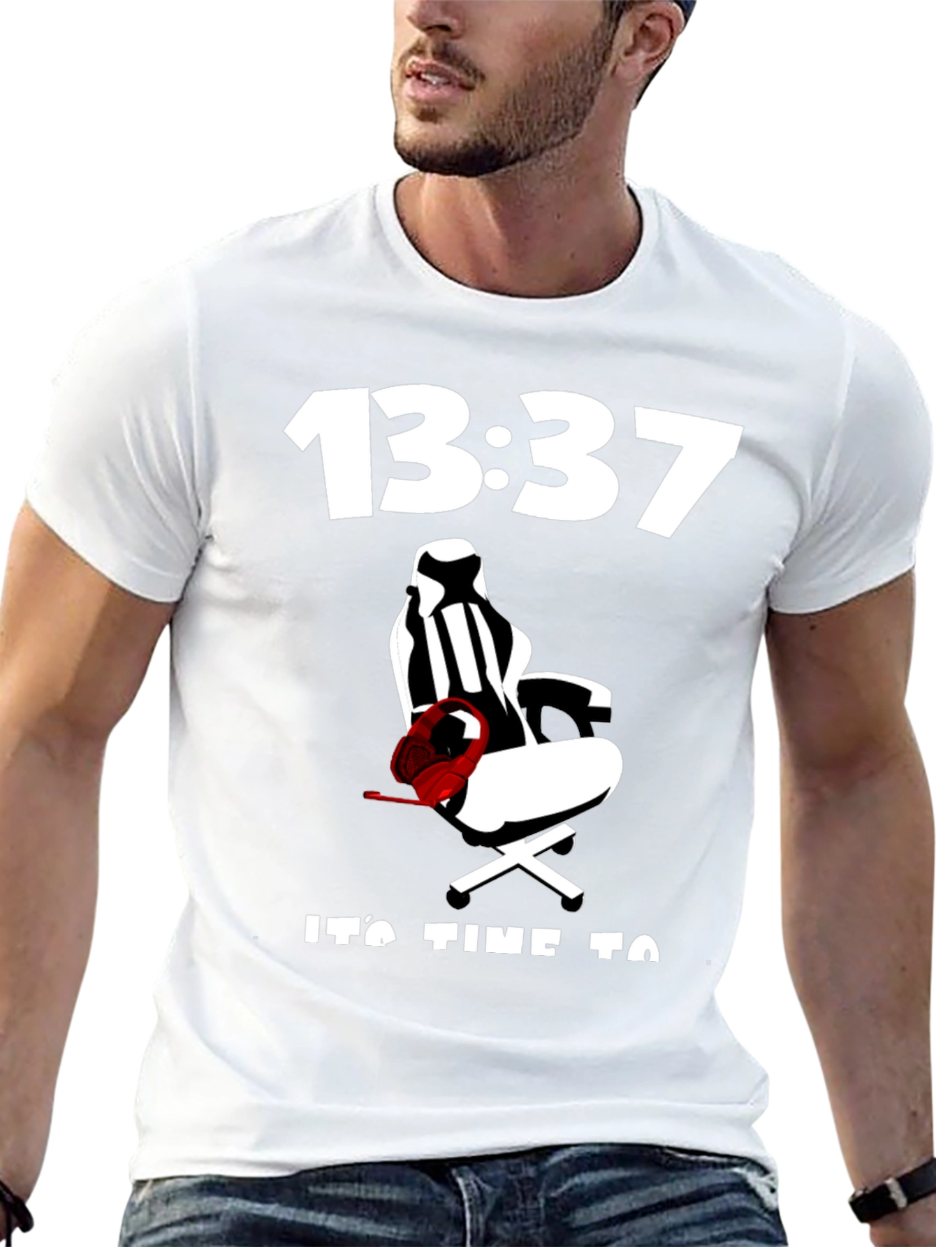 13:37 Time to Game T-Shirt