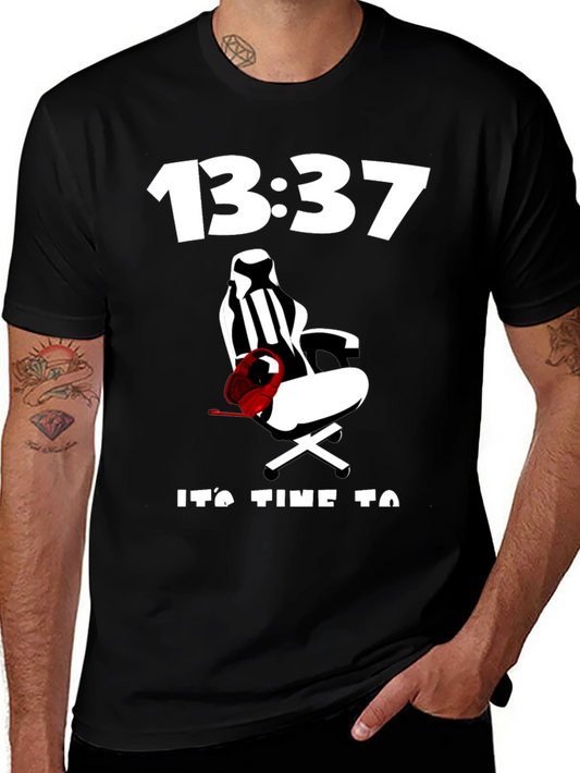 13:37 Time to Game T-Shirt
