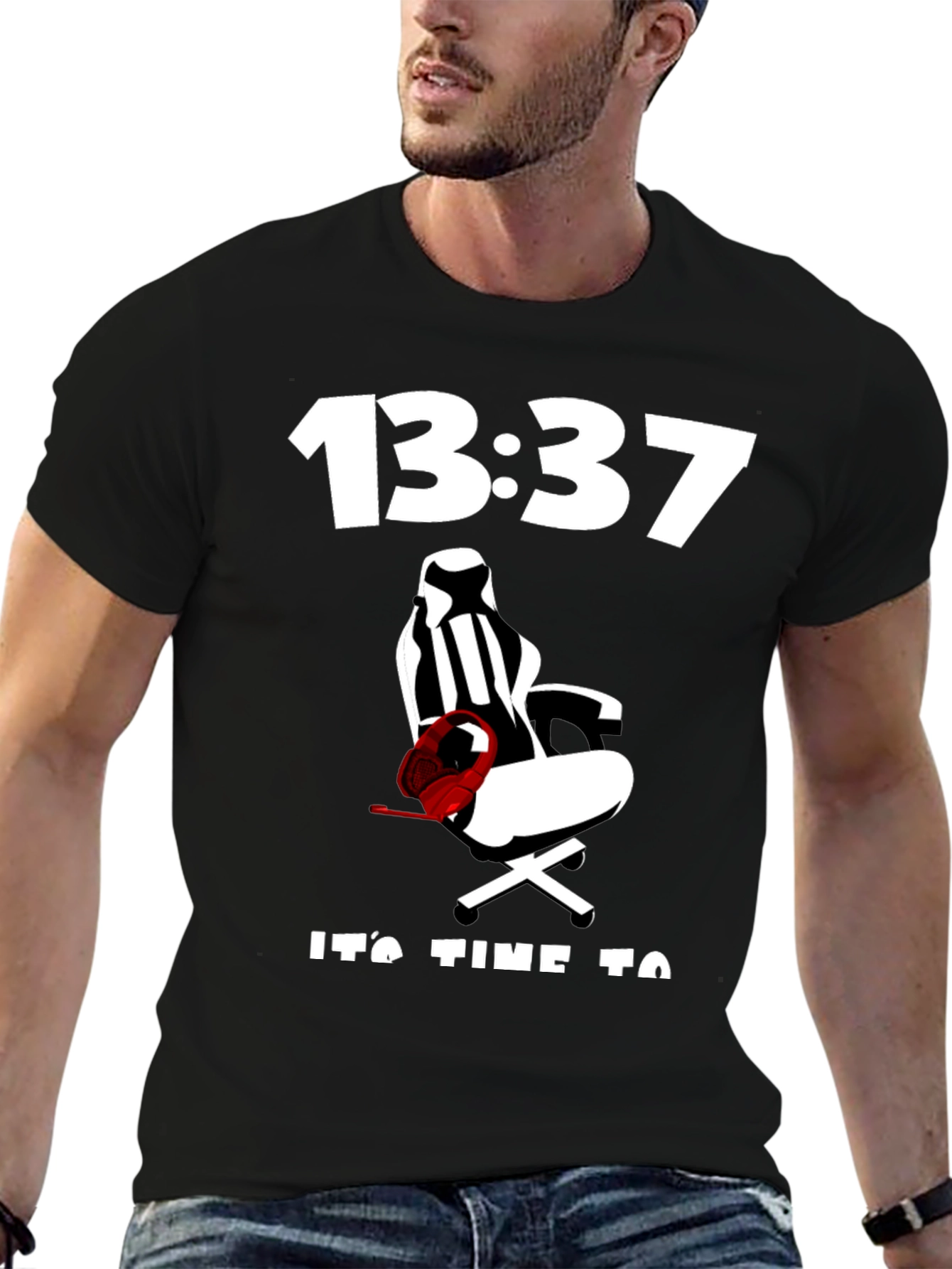 13:37 Time to Game T-Shirt