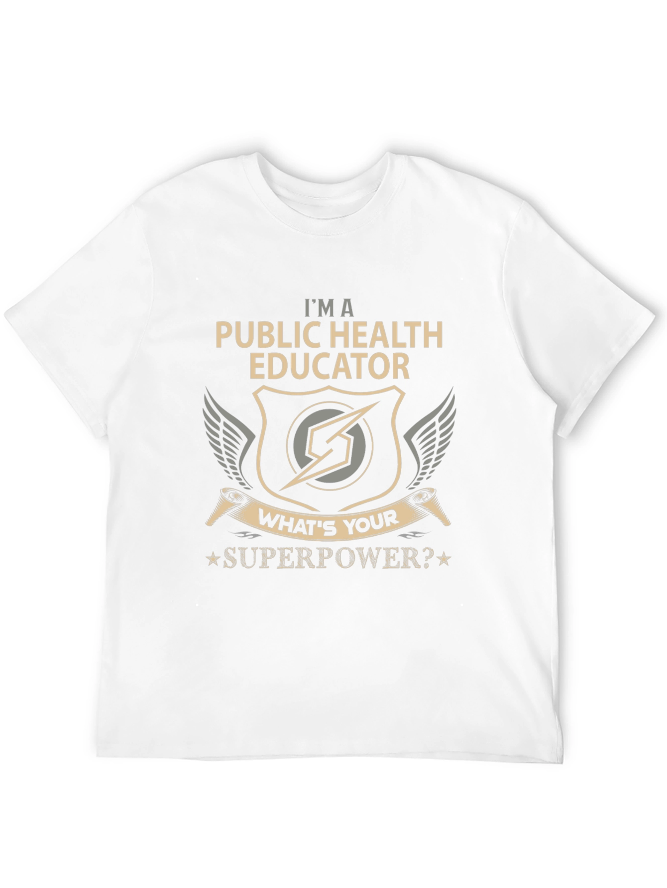 Public Health Educator Superpower T-Shirt