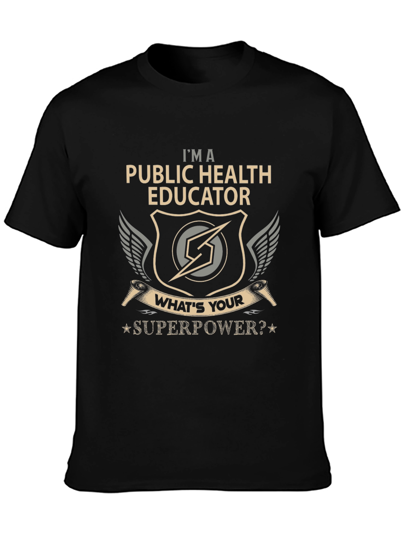 Public Health Educator Superpower T-Shirt