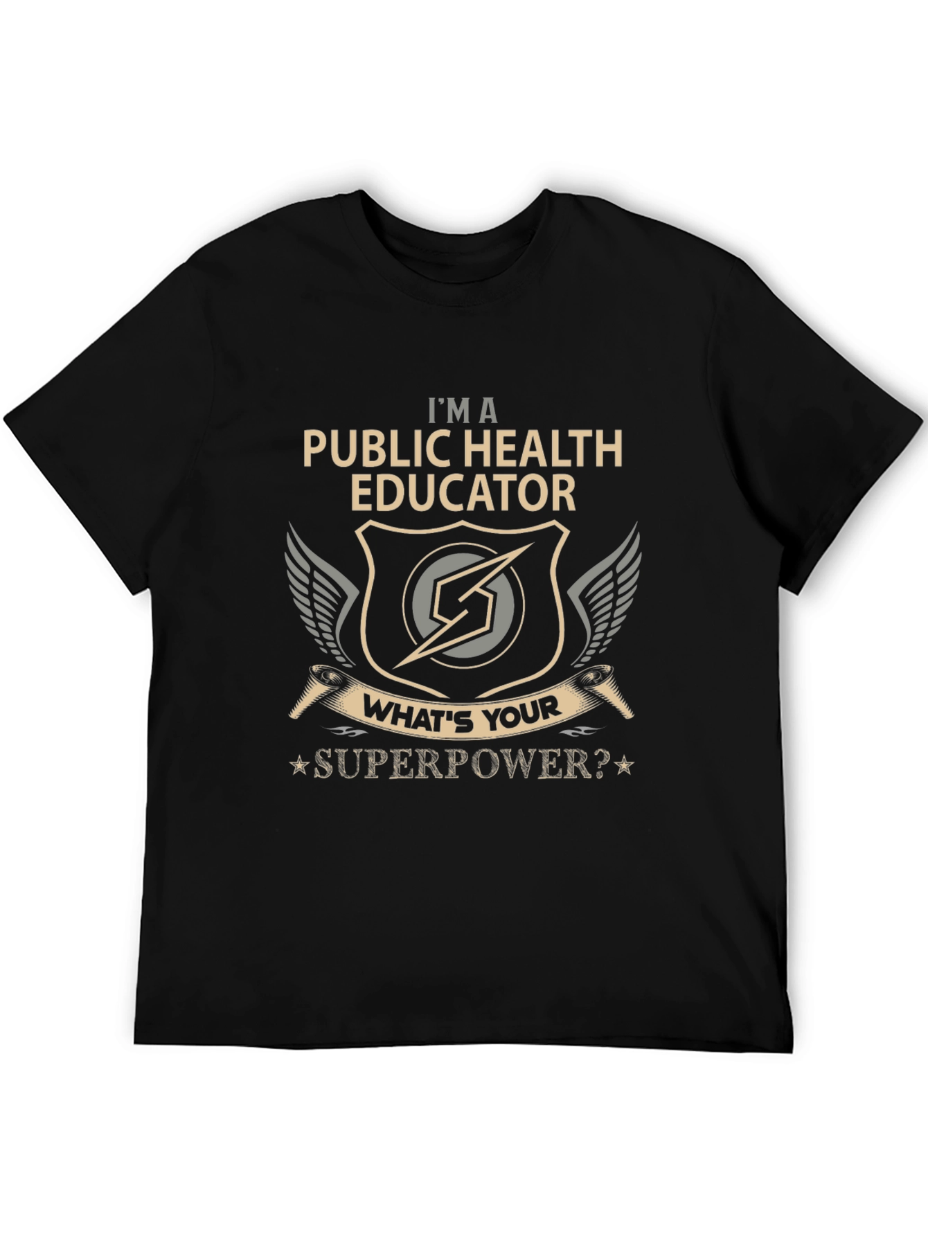Public Health Educator Superpower T-Shirt