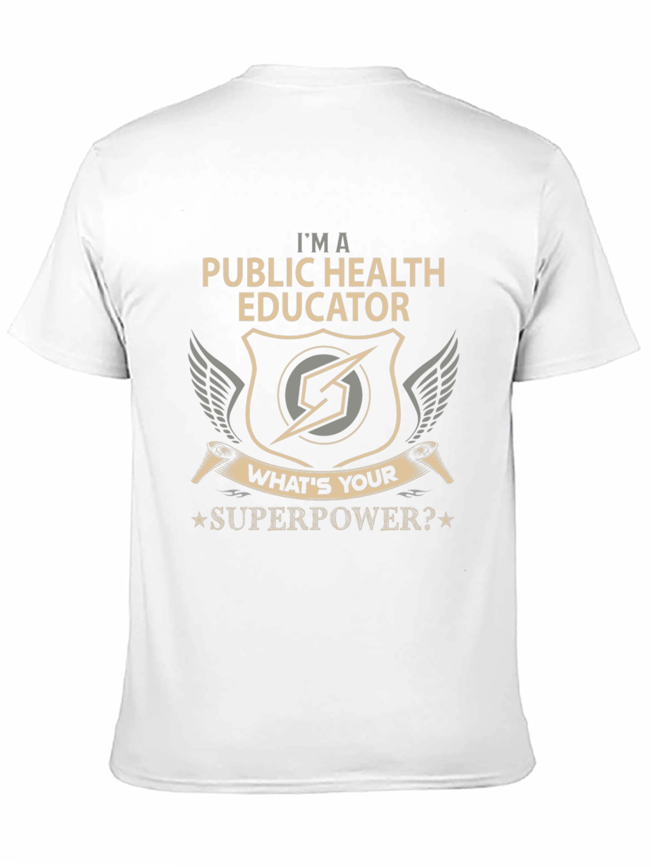 Public Health Educator Superpower T-Shirt