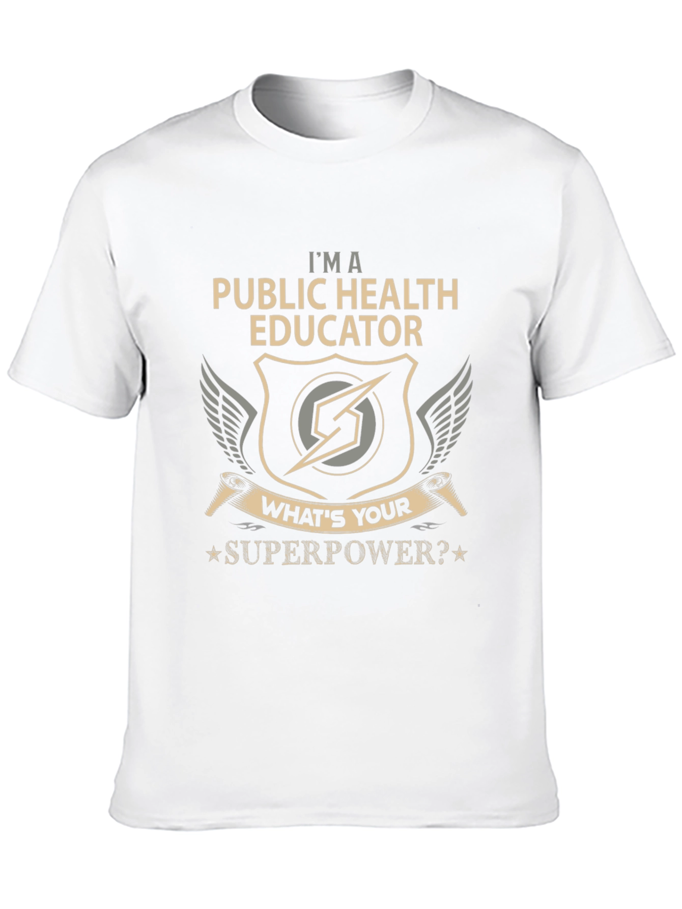 Public Health Educator Superpower T-Shirt