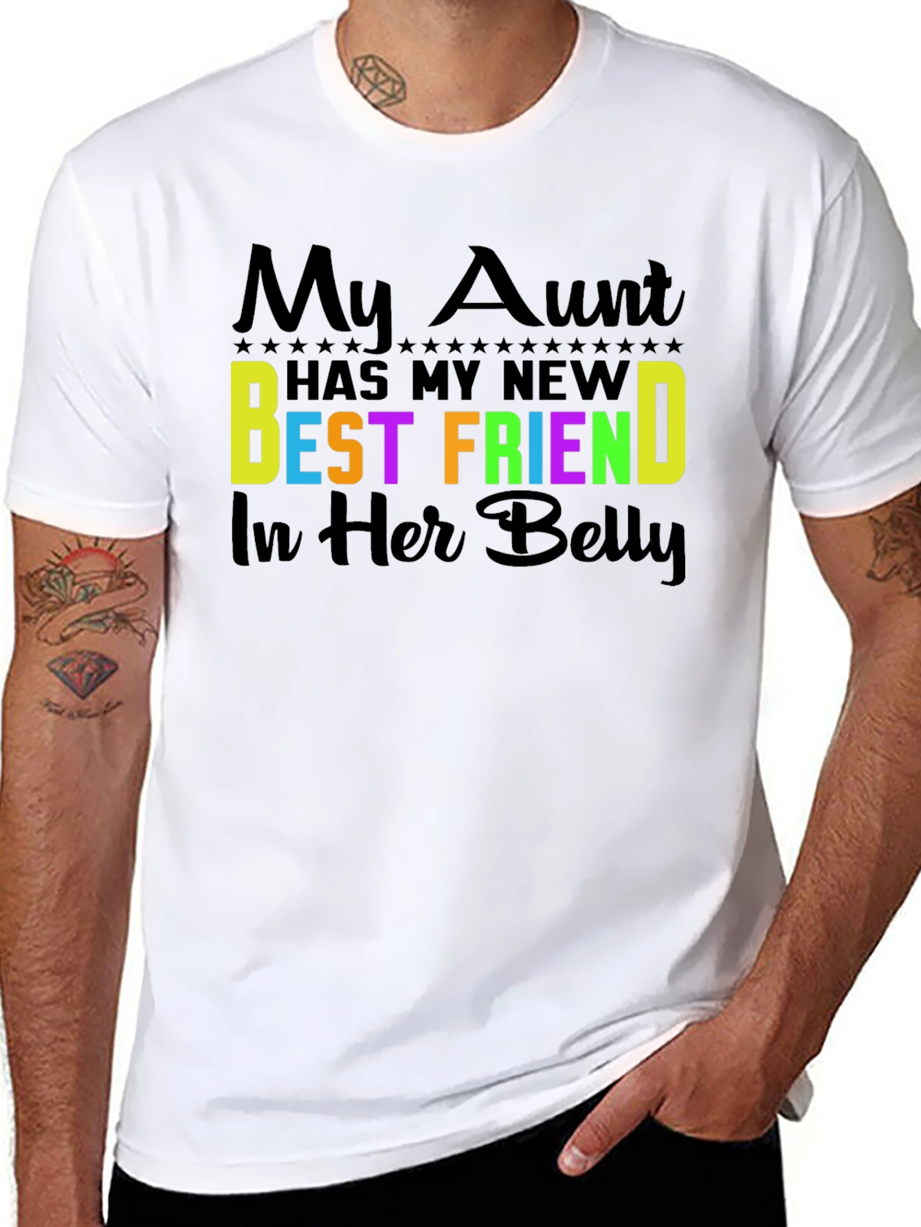 My Aunt New Best Friend Baby Announcement T-Shirt