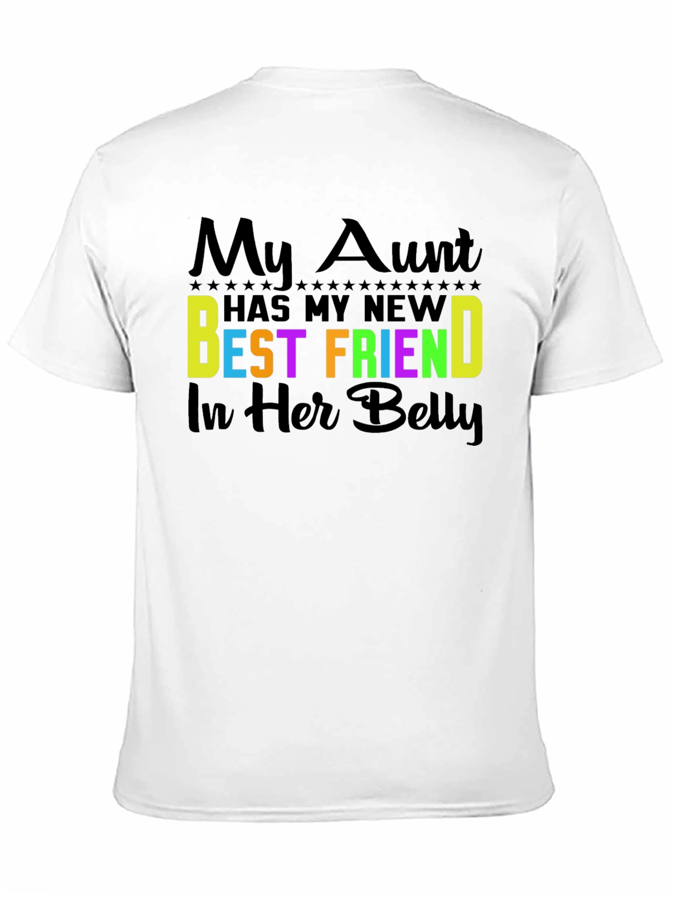 My Aunt New Best Friend Baby Announcement T-Shirt