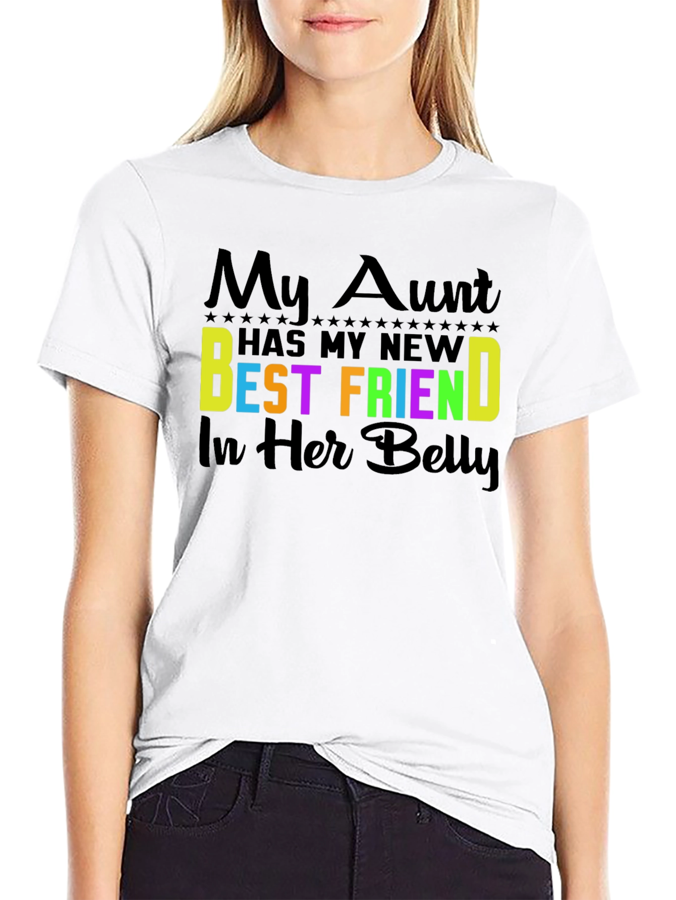 My Aunt New Best Friend Baby Announcement T-Shirt