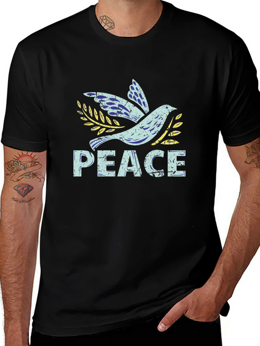 Peace Dove Graphic Tee - Unisex Soft Cotton Blend