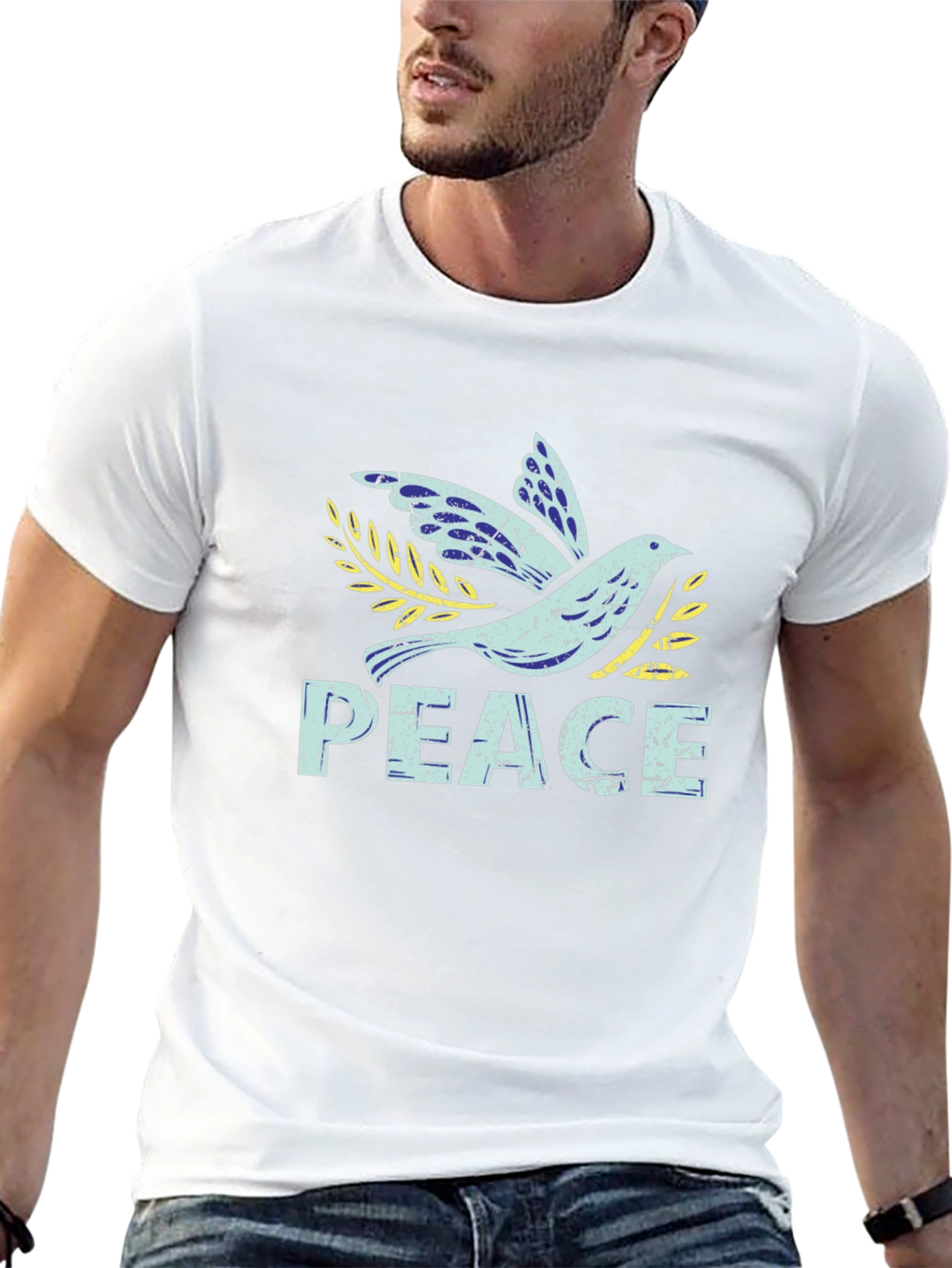Peace Dove Graphic Tee - Unisex Soft Cotton Blend