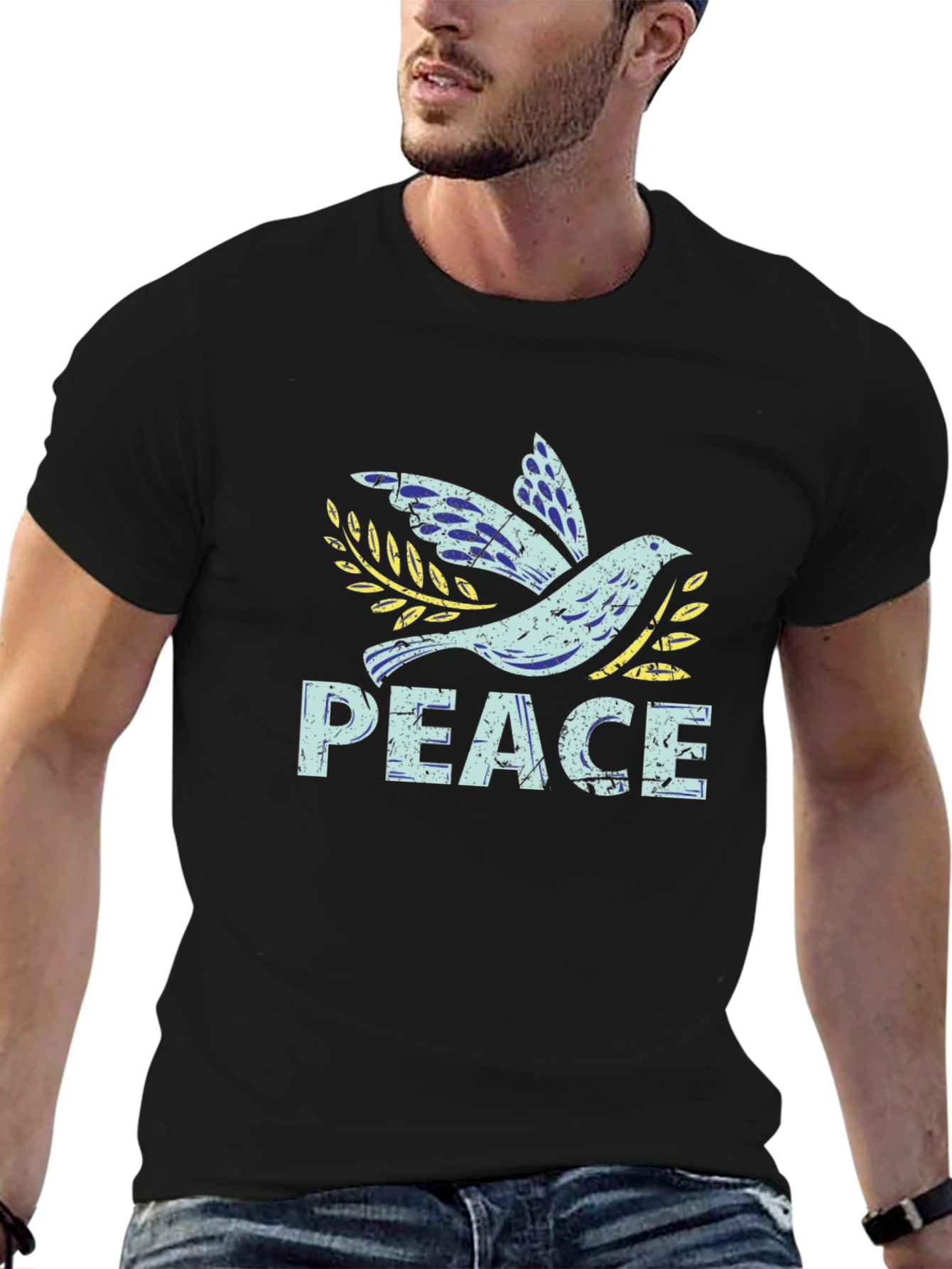 Peace Dove Graphic Tee - Unisex Soft Cotton Blend