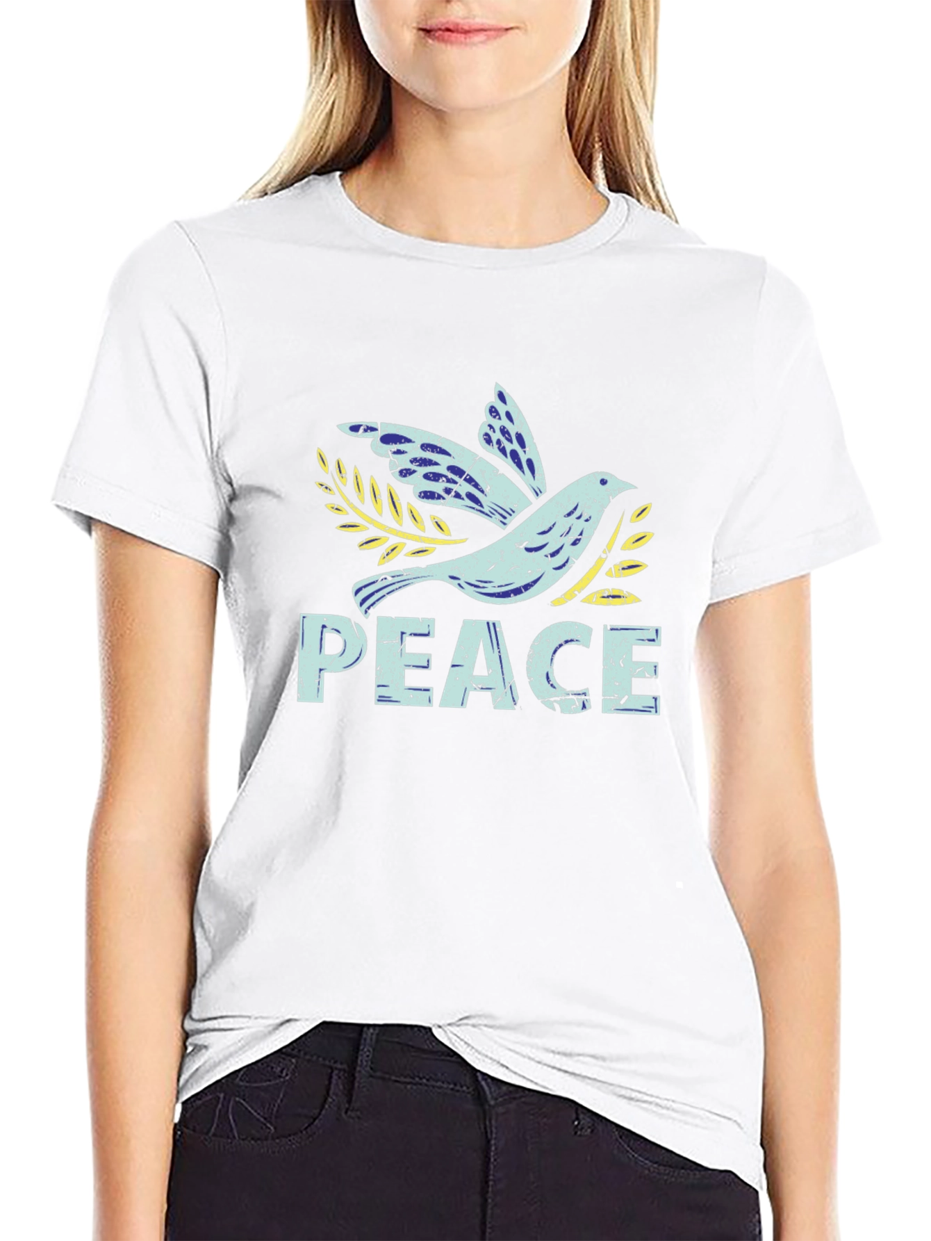Peace Dove Graphic Tee - Unisex Soft Cotton Blend
