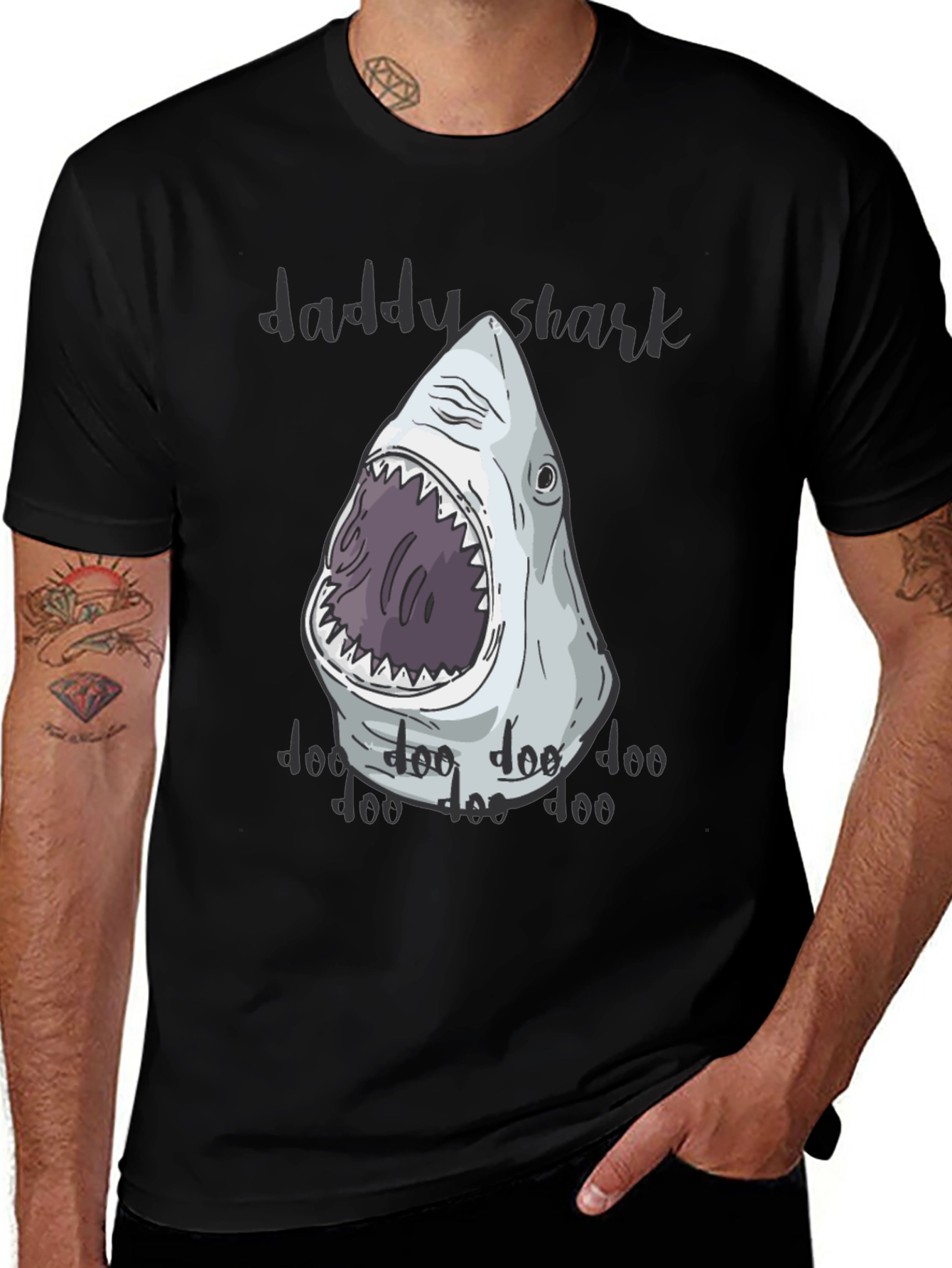 Daddy Shark T-Shirt - Doo Doo Doo