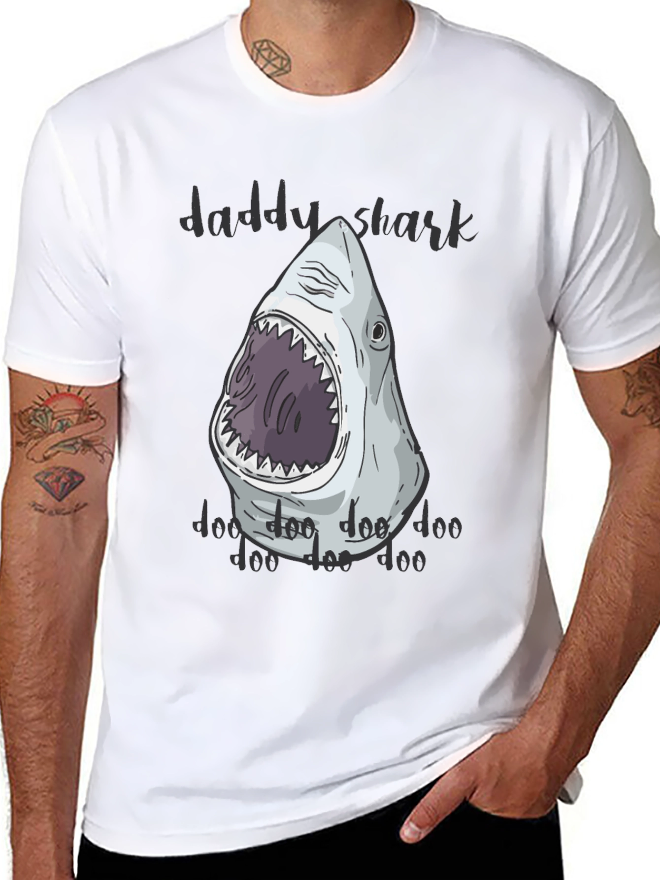 Daddy Shark T-Shirt - Doo Doo Doo