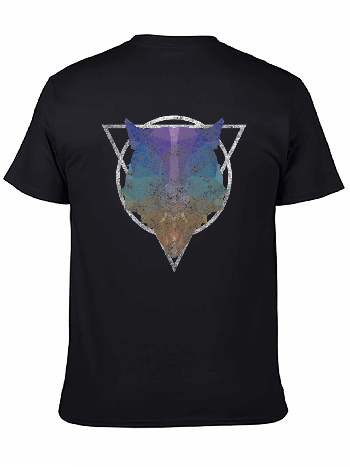 Abstract Animal T-Shirt - Geometric Design