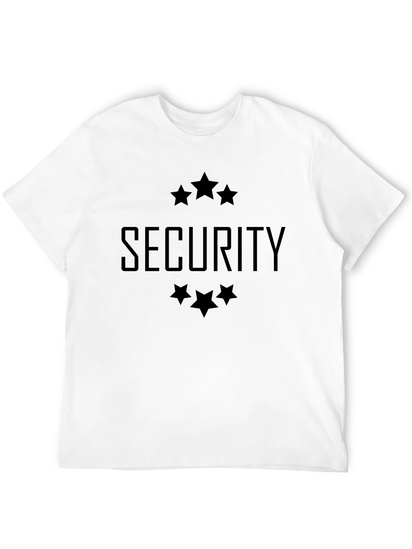 Security T-Shirt with Star Accents