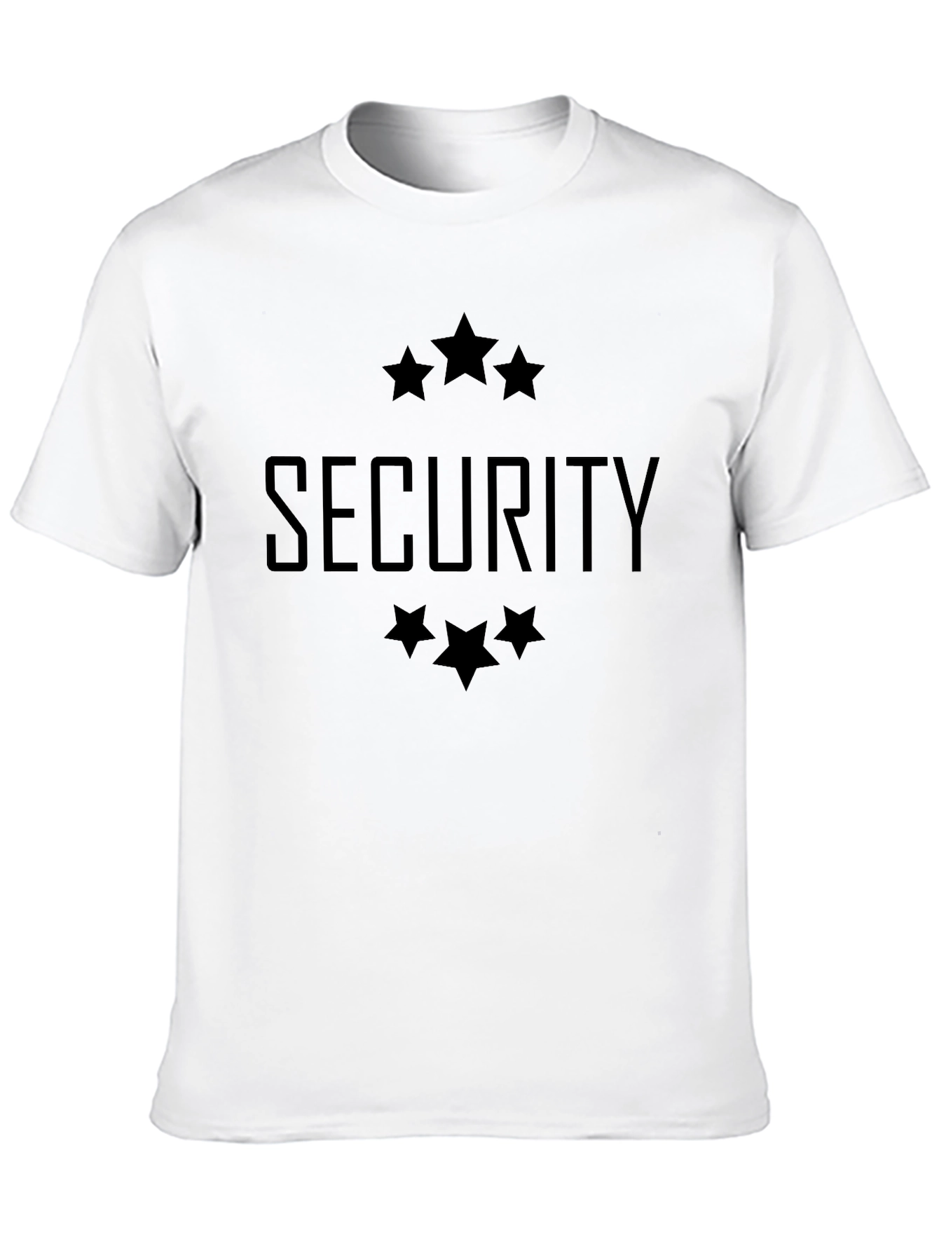 Security T-Shirt with Star Accents