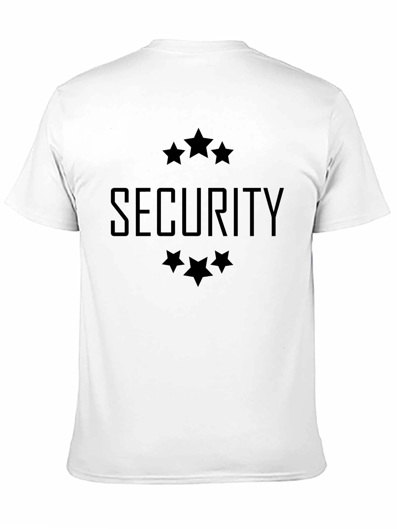 Security T-Shirt with Star Accents