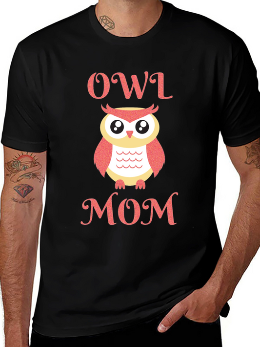 Owl Mom Graphic Tee