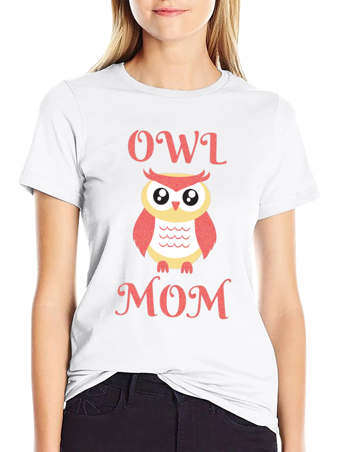 Owl Mom Graphic Tee