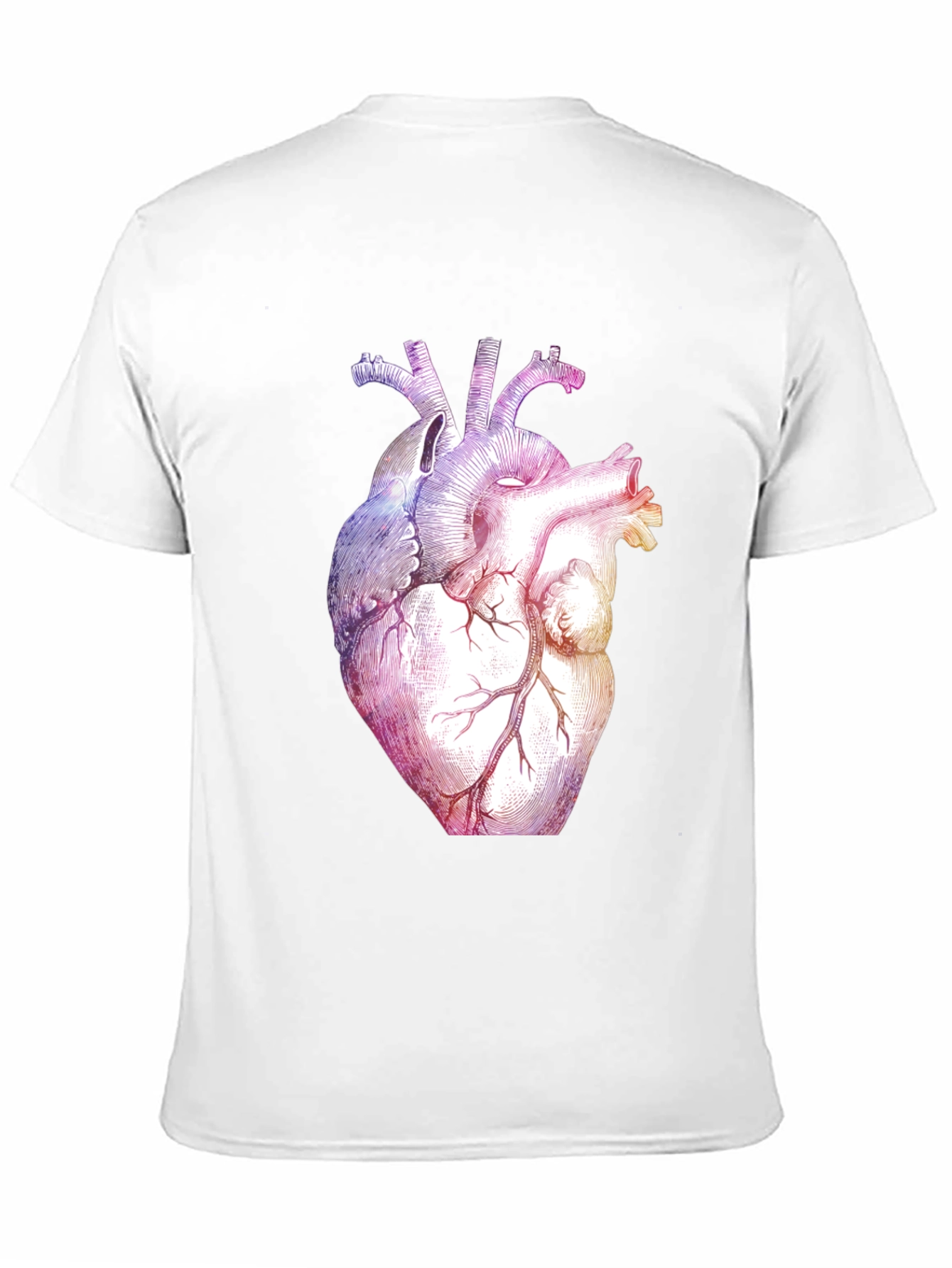 Anatomical Heart Graphic Tee - Black