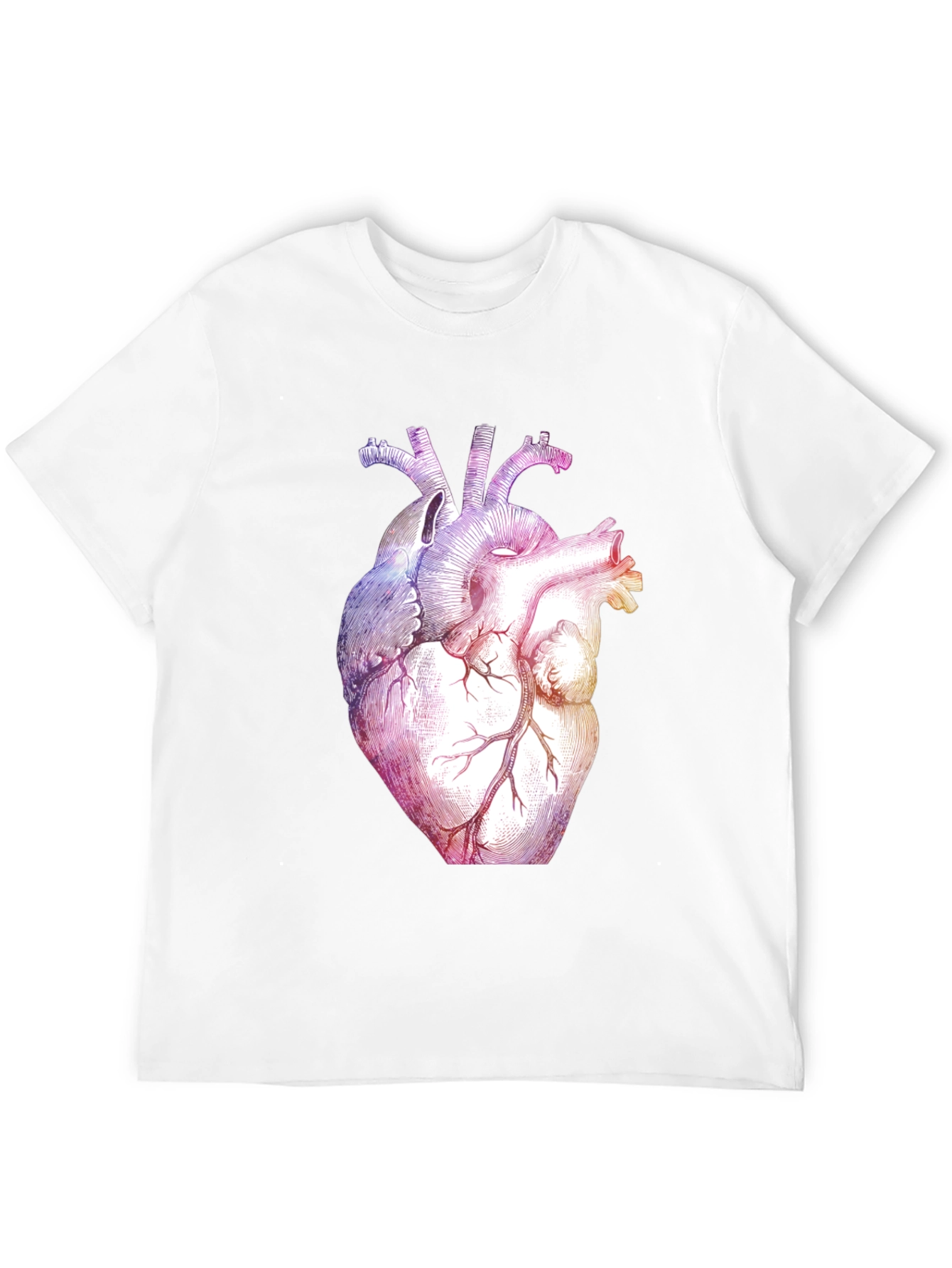 Anatomical Heart Graphic Tee - Black